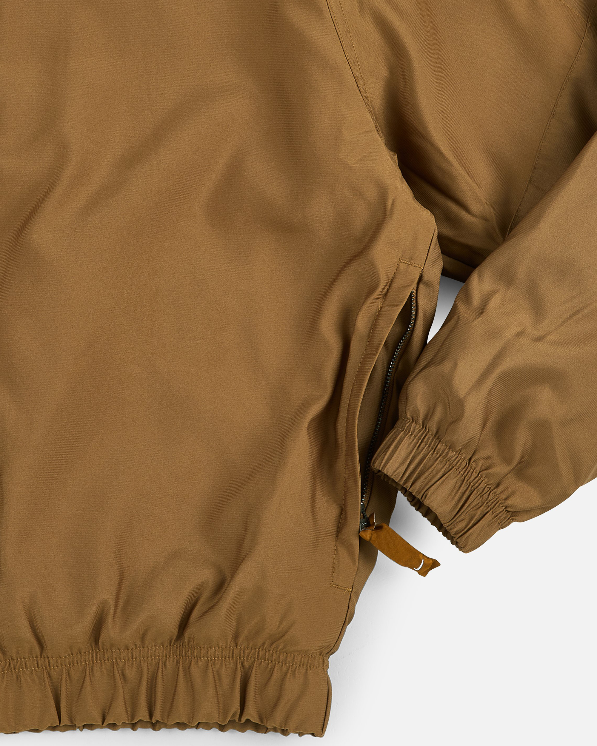 Solo Swoosh Satin Bomber Jacket - Ale Brown / White
