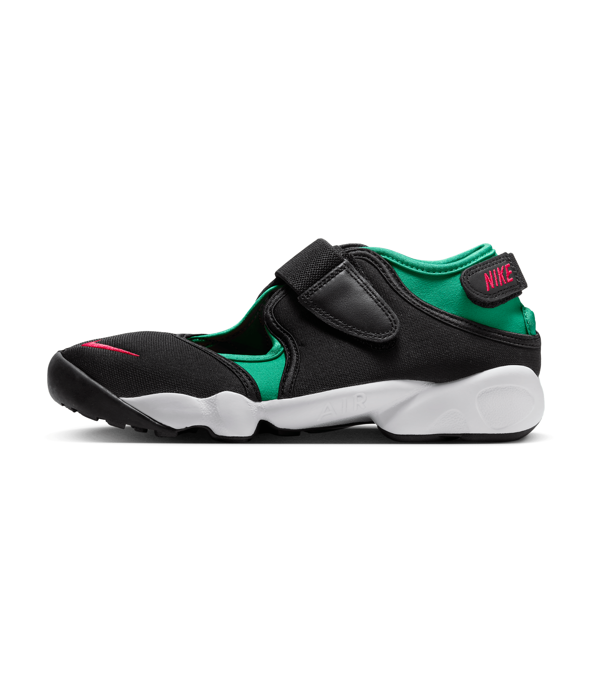 Womens Air Rift - Black / Red / Green