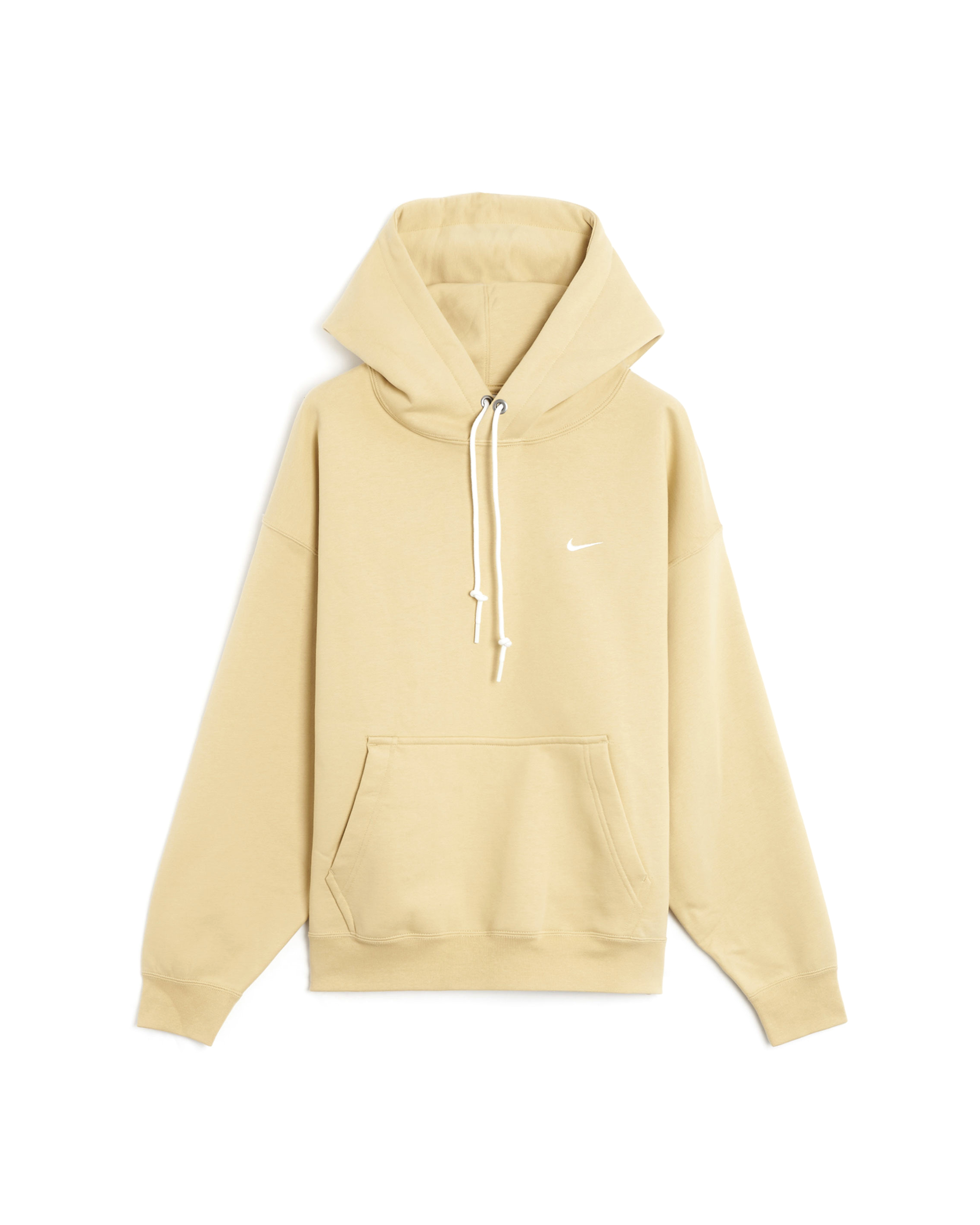 Solo Swoosh Hooded Sweatshirt - Team Gold / White