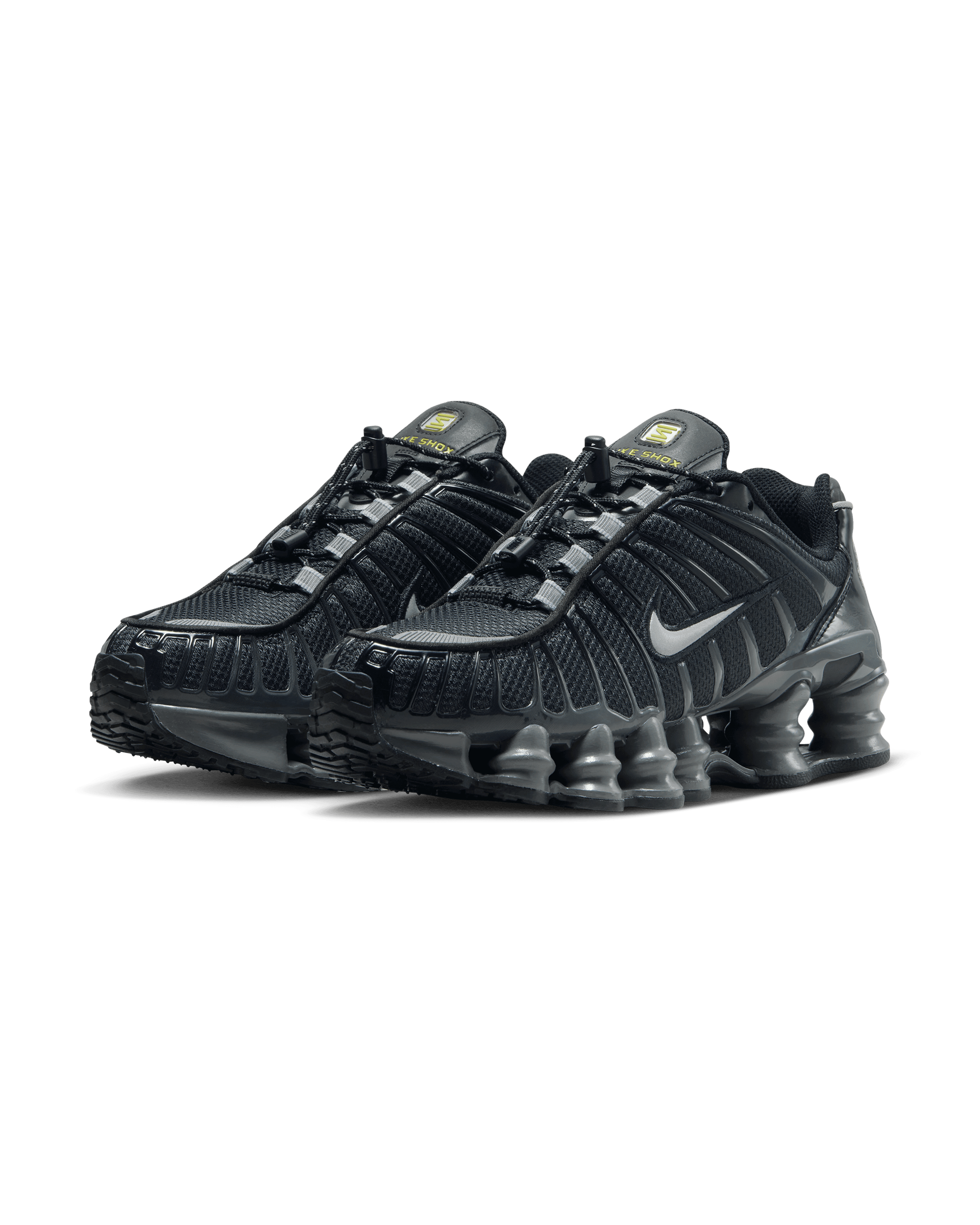 Womens Shox TL - Black / Metallic Silver / Iron Grey