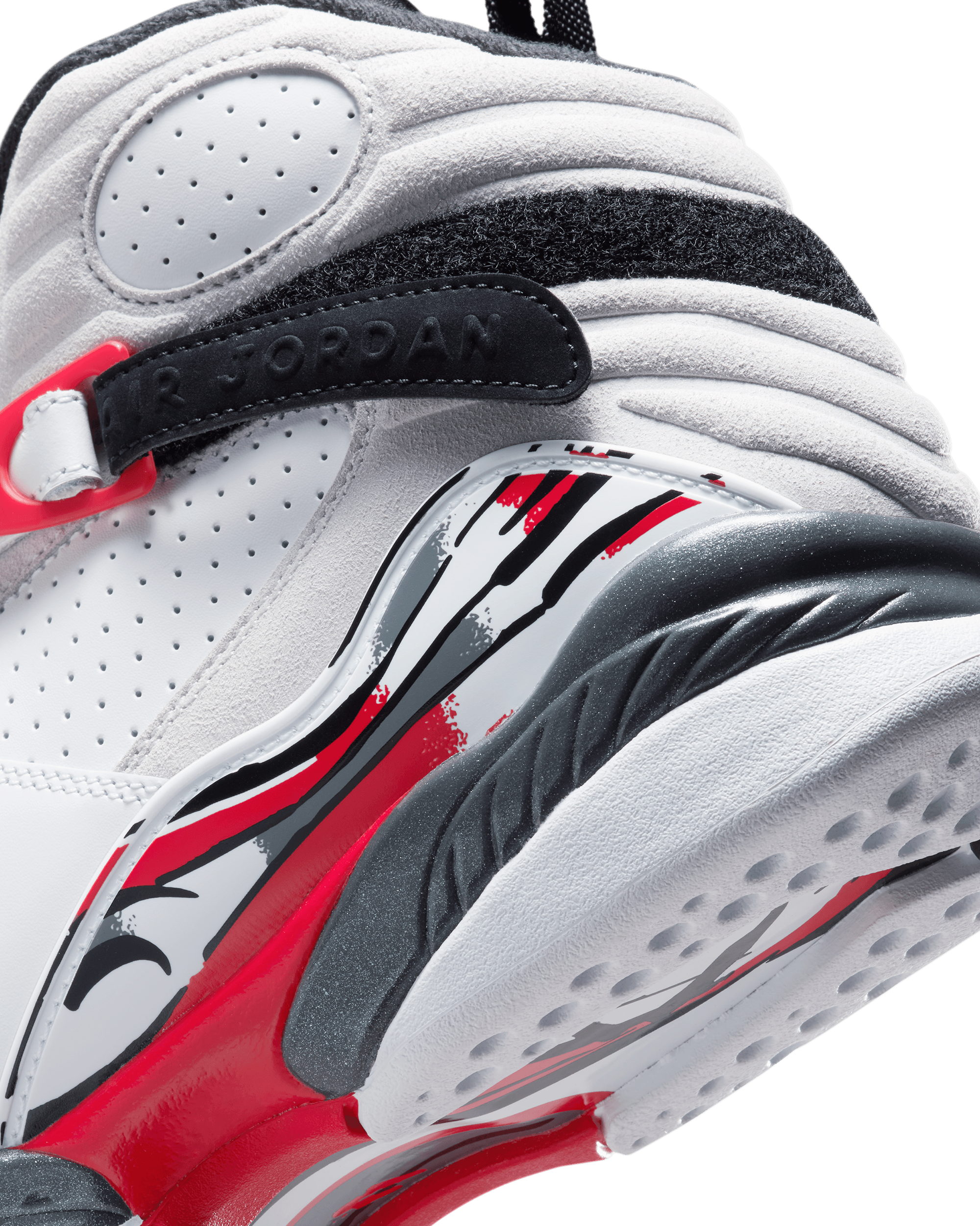 Air Jordan 8 Retro - White / Black / True Red