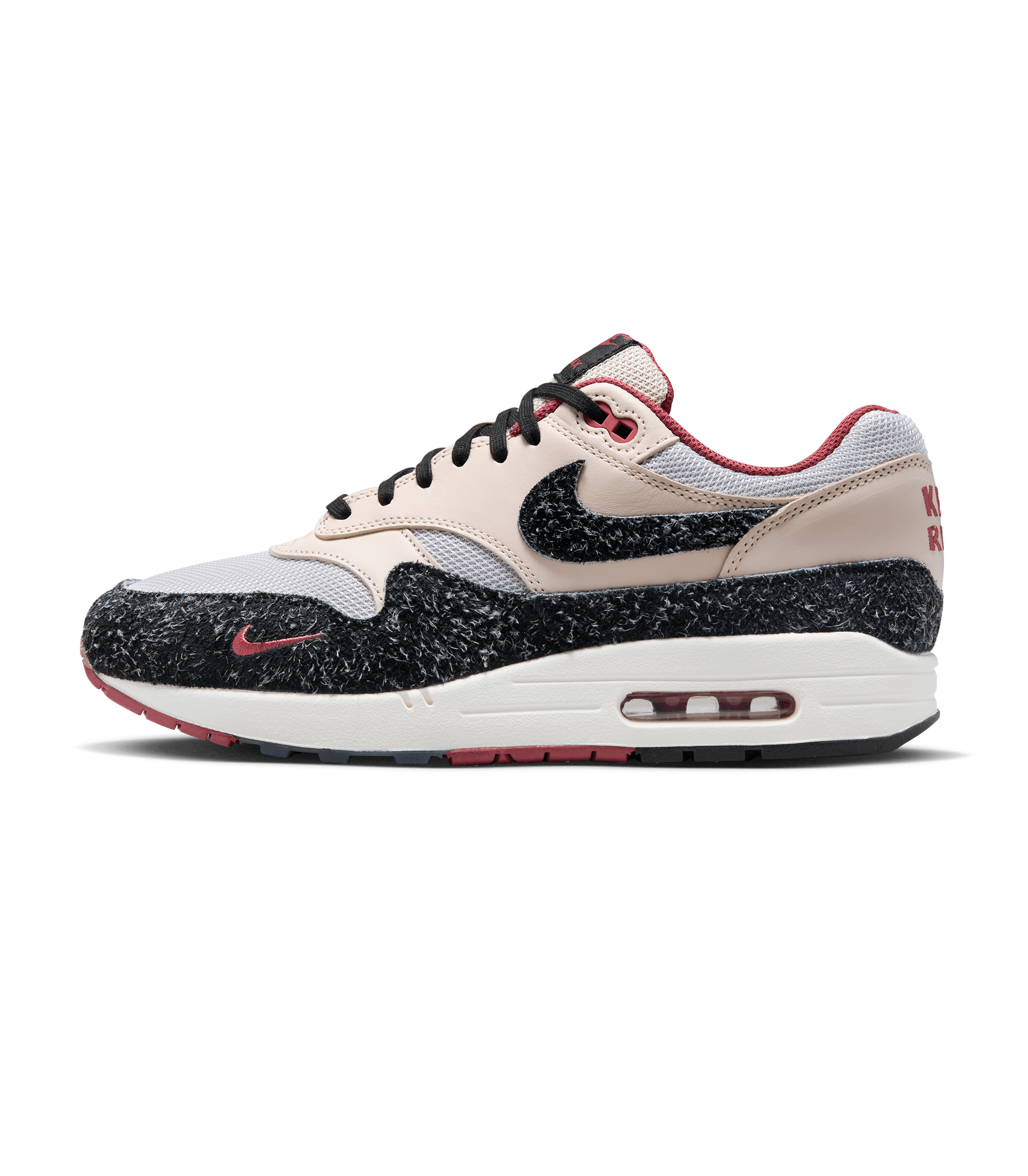 Nike Air Max 1 Prm - Pearl White / Black-Vast Grey-Cedar