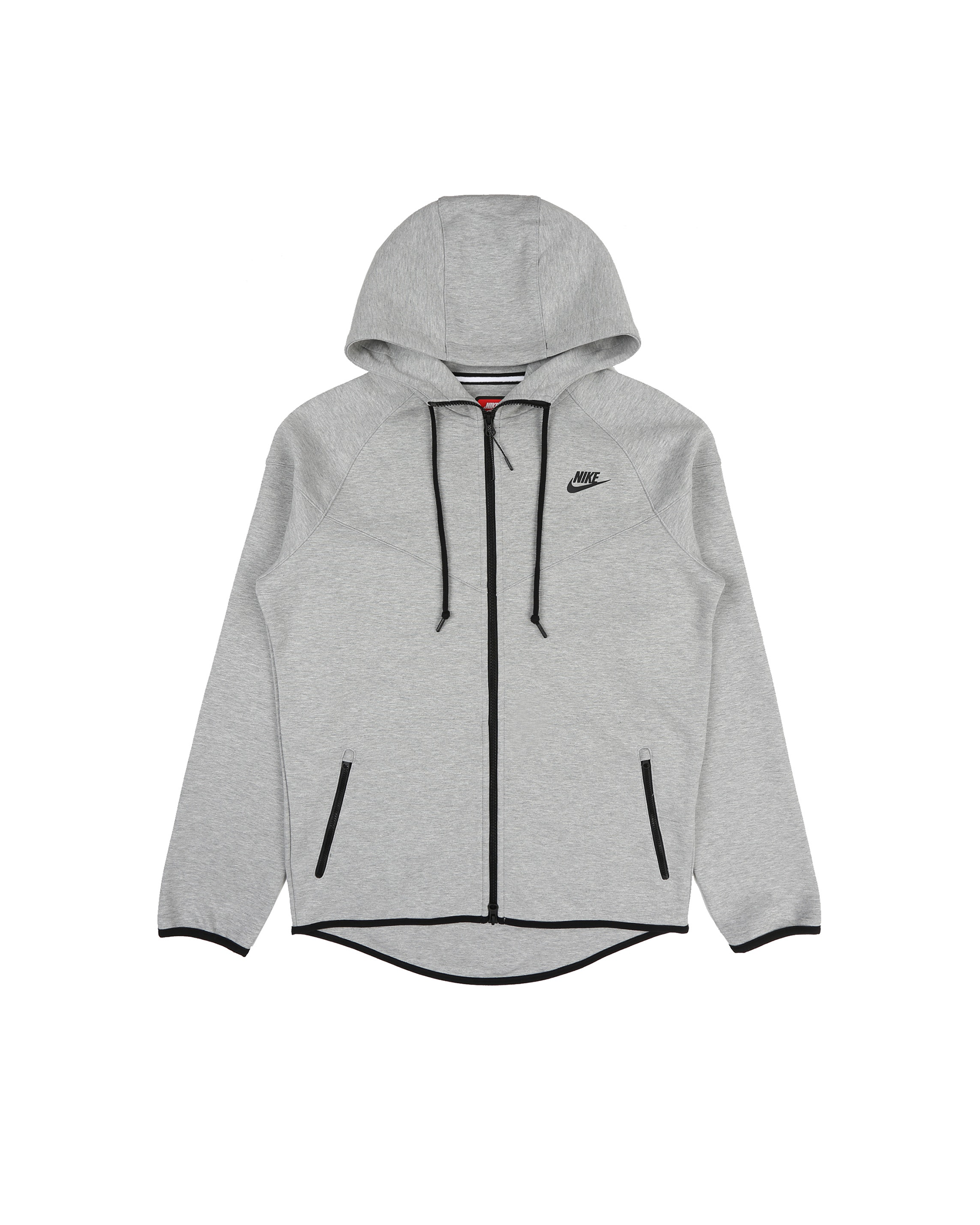 Tech Fleece OG Hooded Jacket - DK GREY HEATHER / BLACK