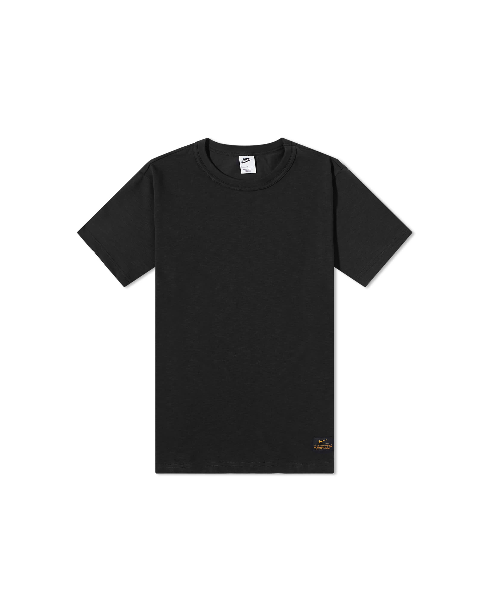 Life Knit T-shirt - BLACK / BLACK