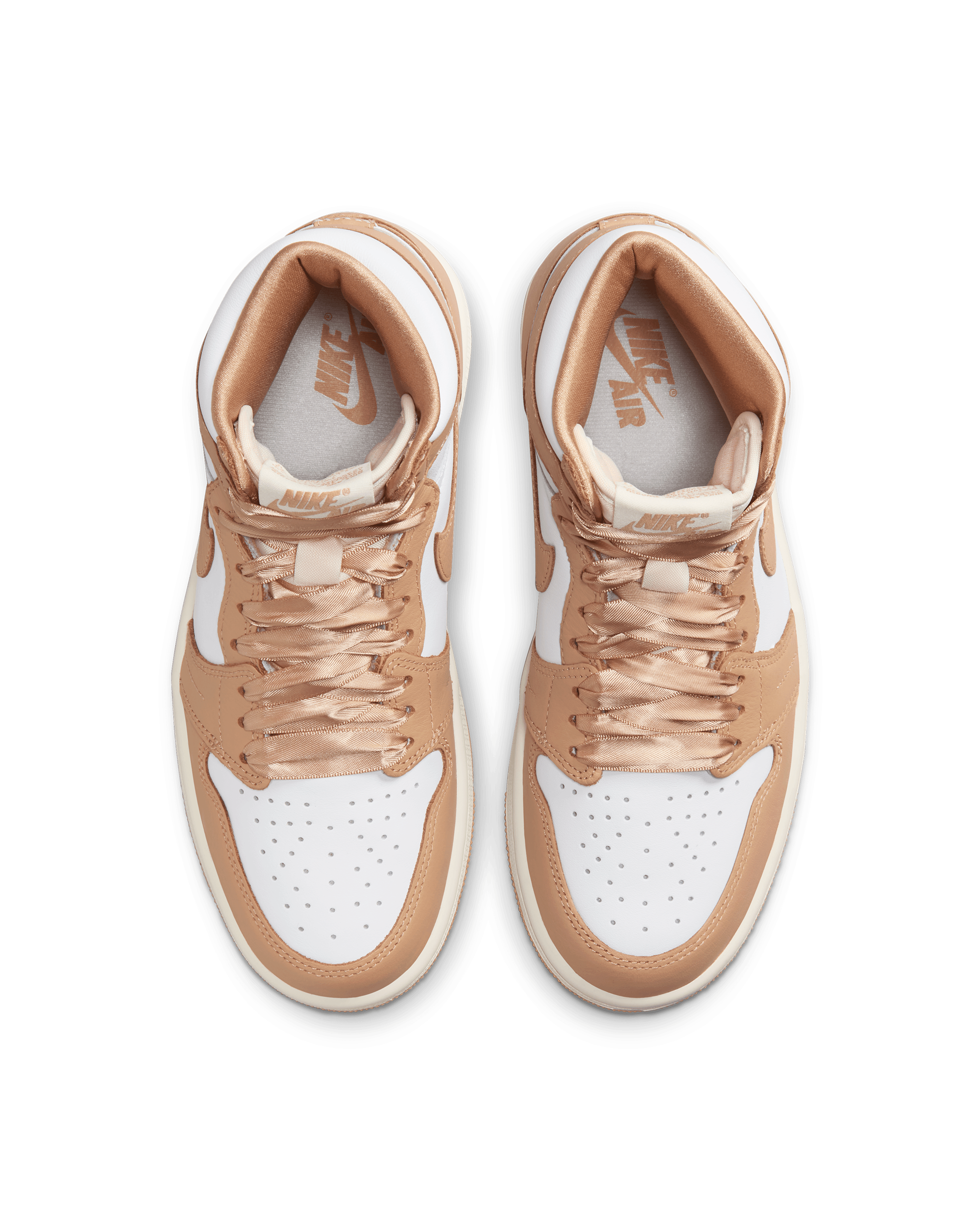 Womens Air Jordan1 High OG "Praline" - Praline / White / Sail