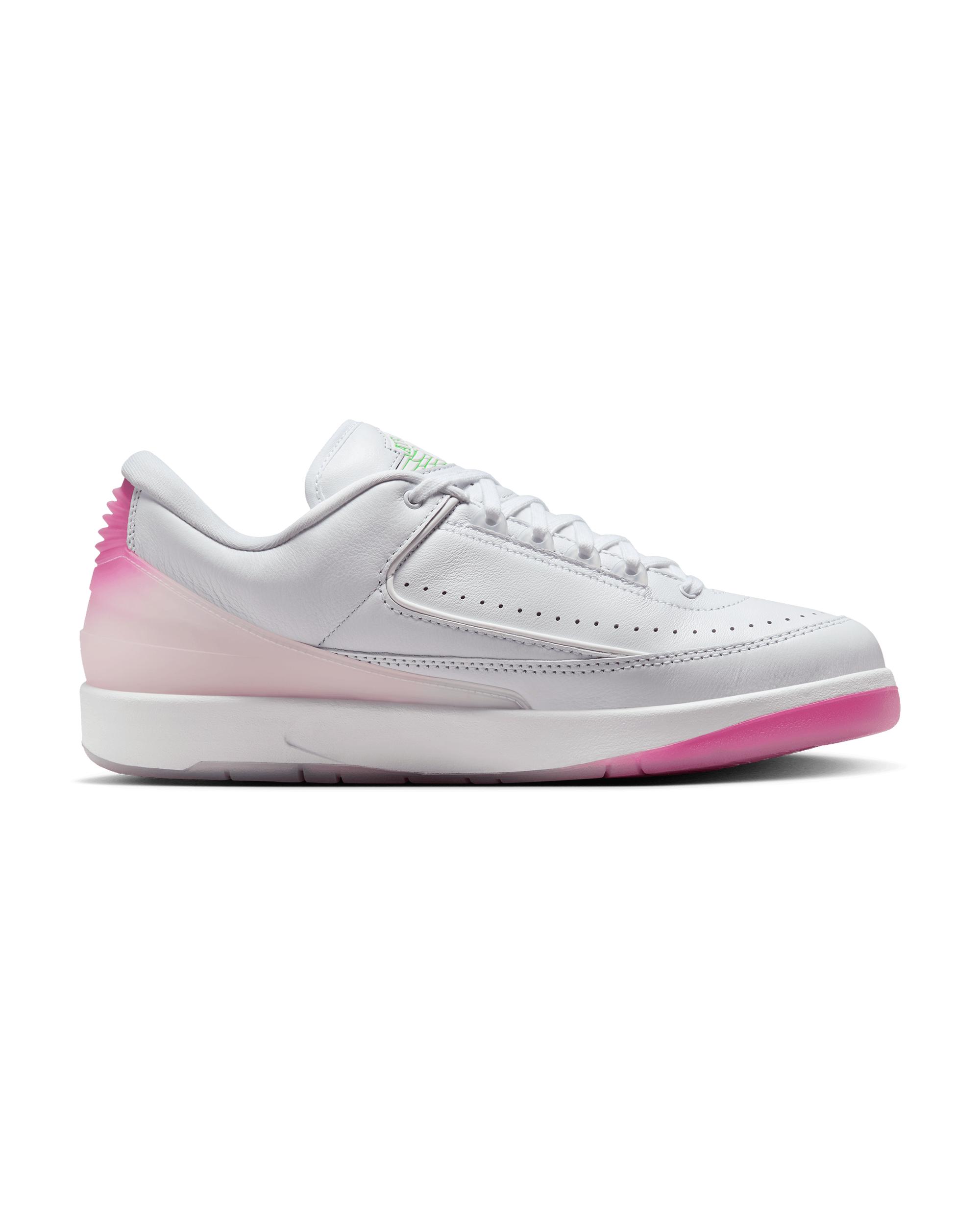 Air Jordan 2 "Sakura" - White / Strike Green / Playful Pink