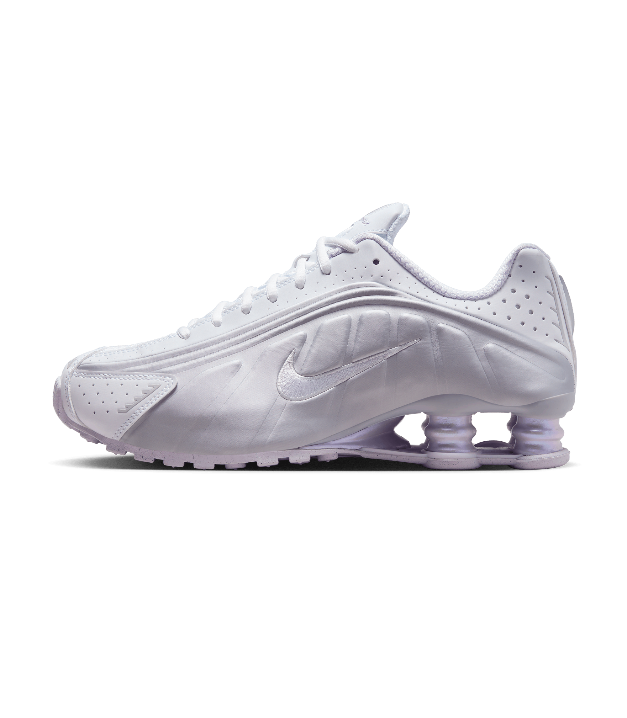 Womens Shox R4 - White / Barely Grape / Platinum