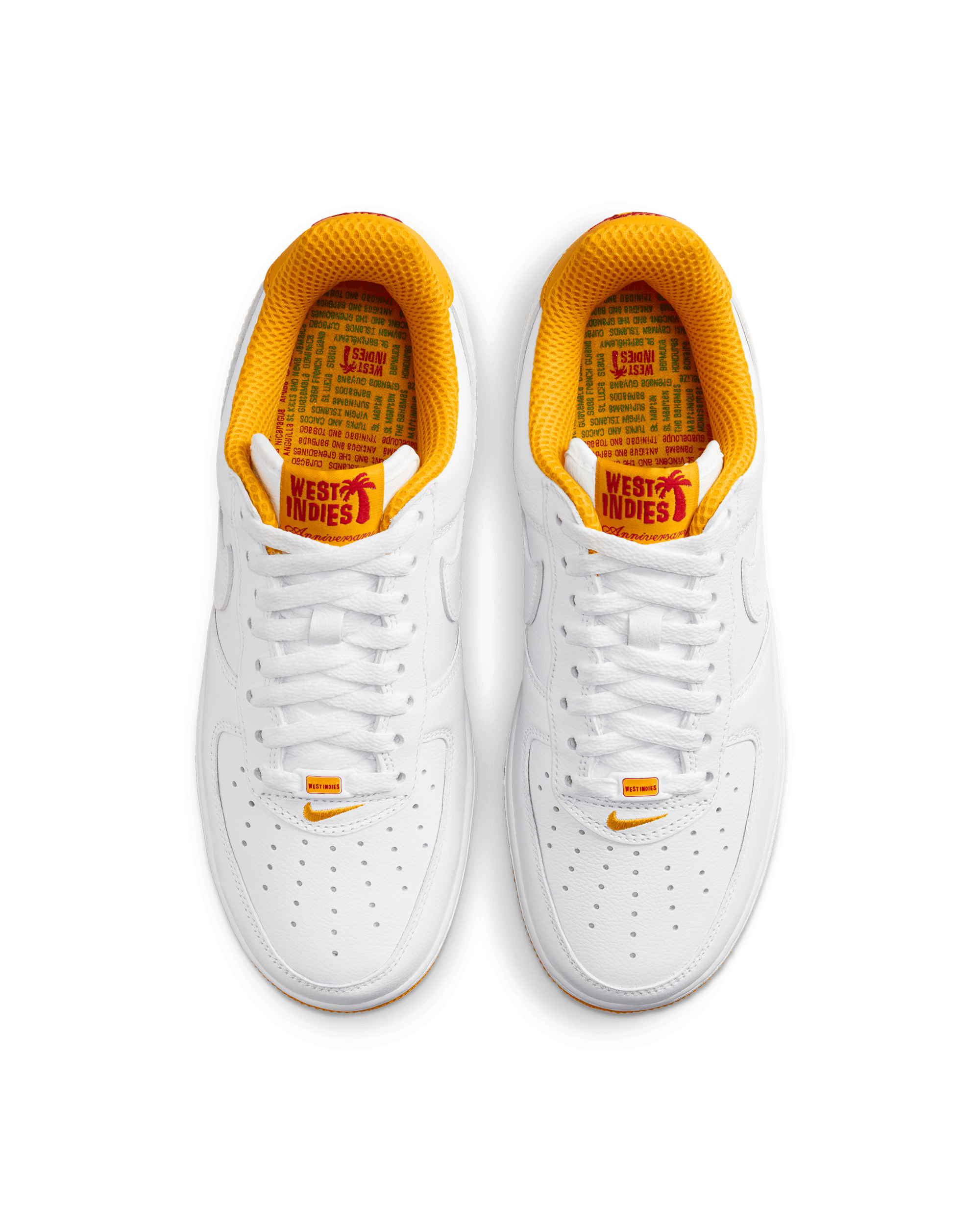 AIR FORCE 1 LOW RETRO QS - WHITE / WHITE UNIVERSITY GOLD