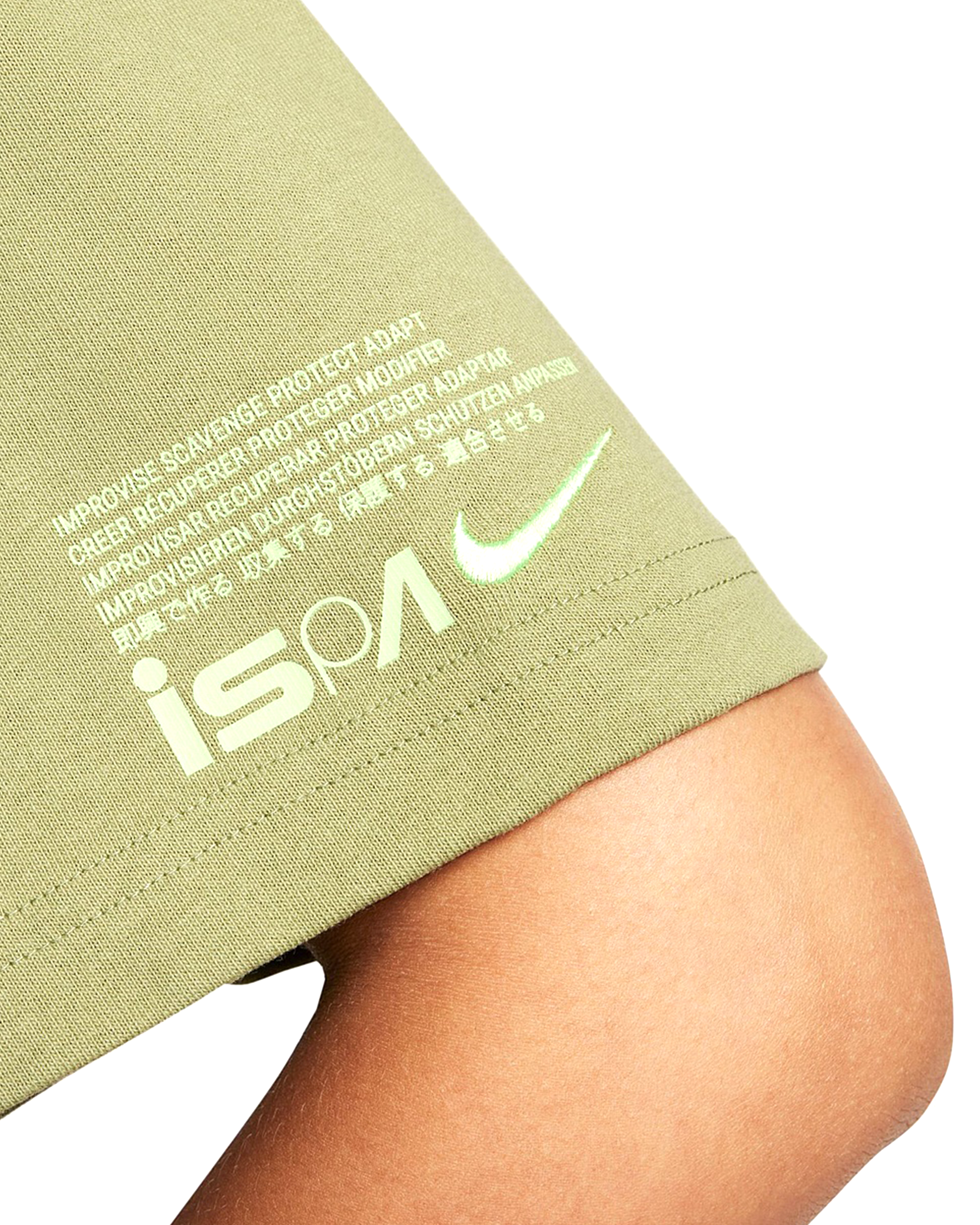 ISPA T-shirt - Alligator / Ghost Green / Silver