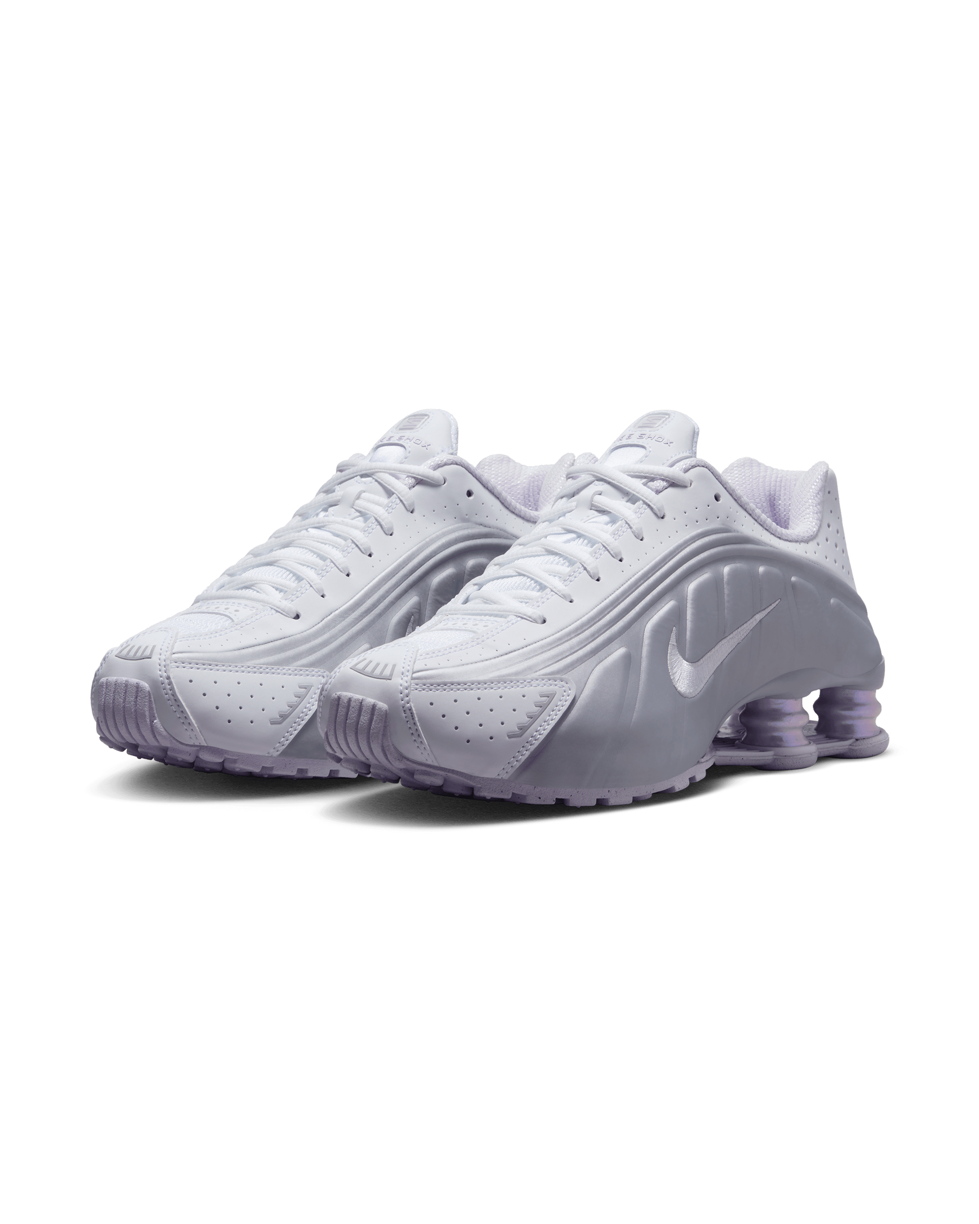 Shox R4 - White / Barely Grape / Platinum
