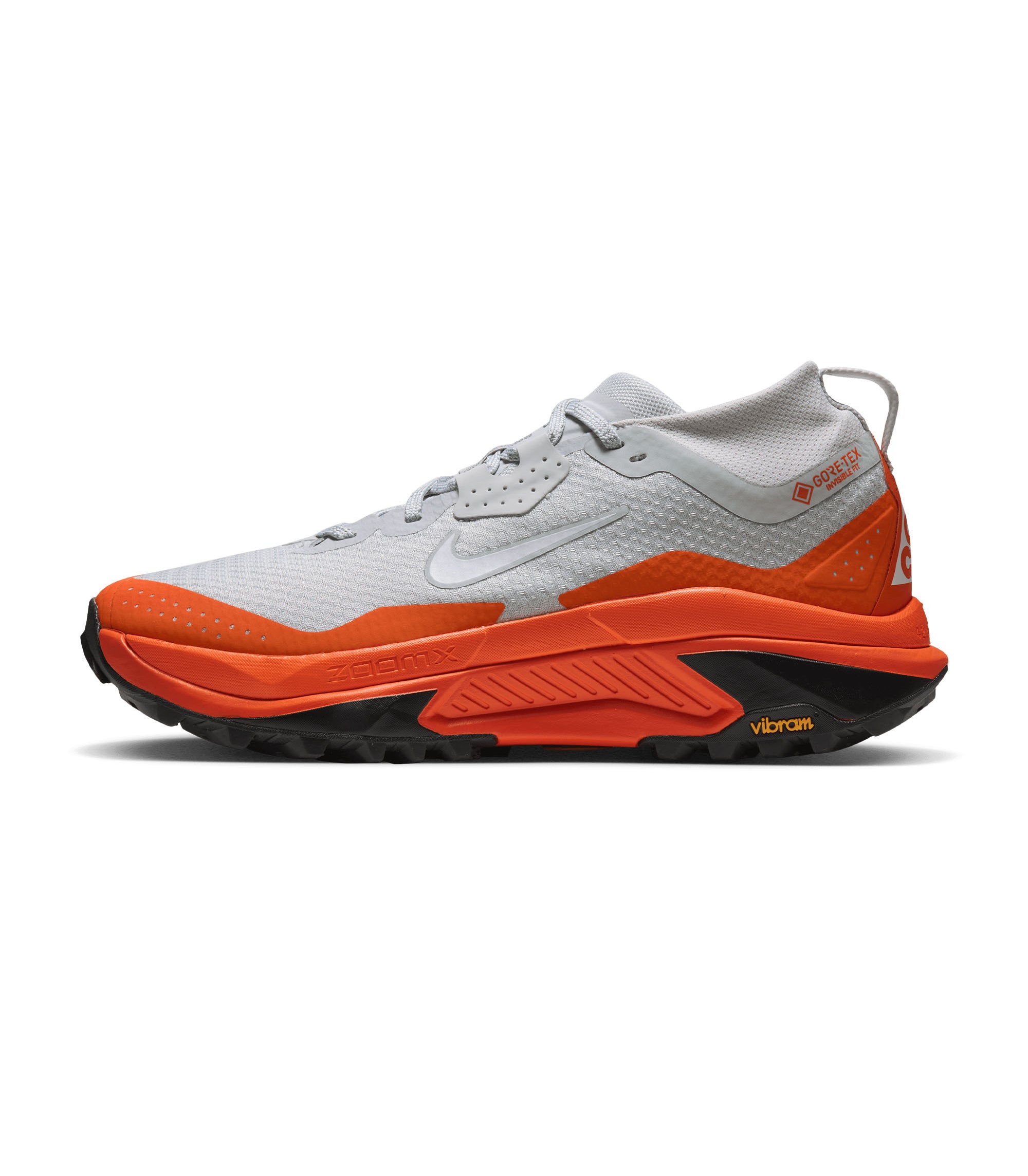 ACG Zegama Trail GORE-TEX - Light Silver/Summit White-Safety Orange