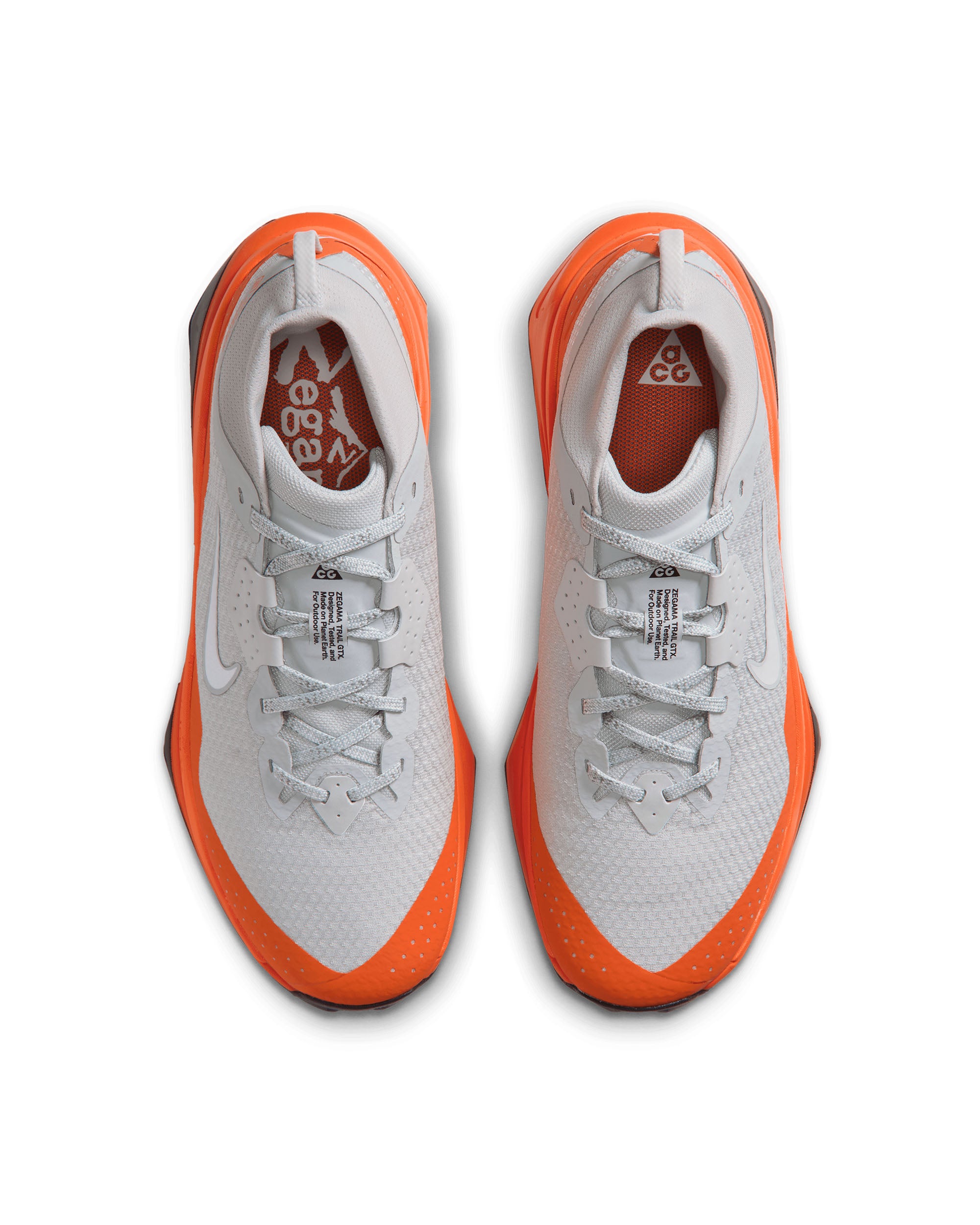 ACG Zegama Trail GORE-TEX - Light Silver/Summit White-Safety Orange