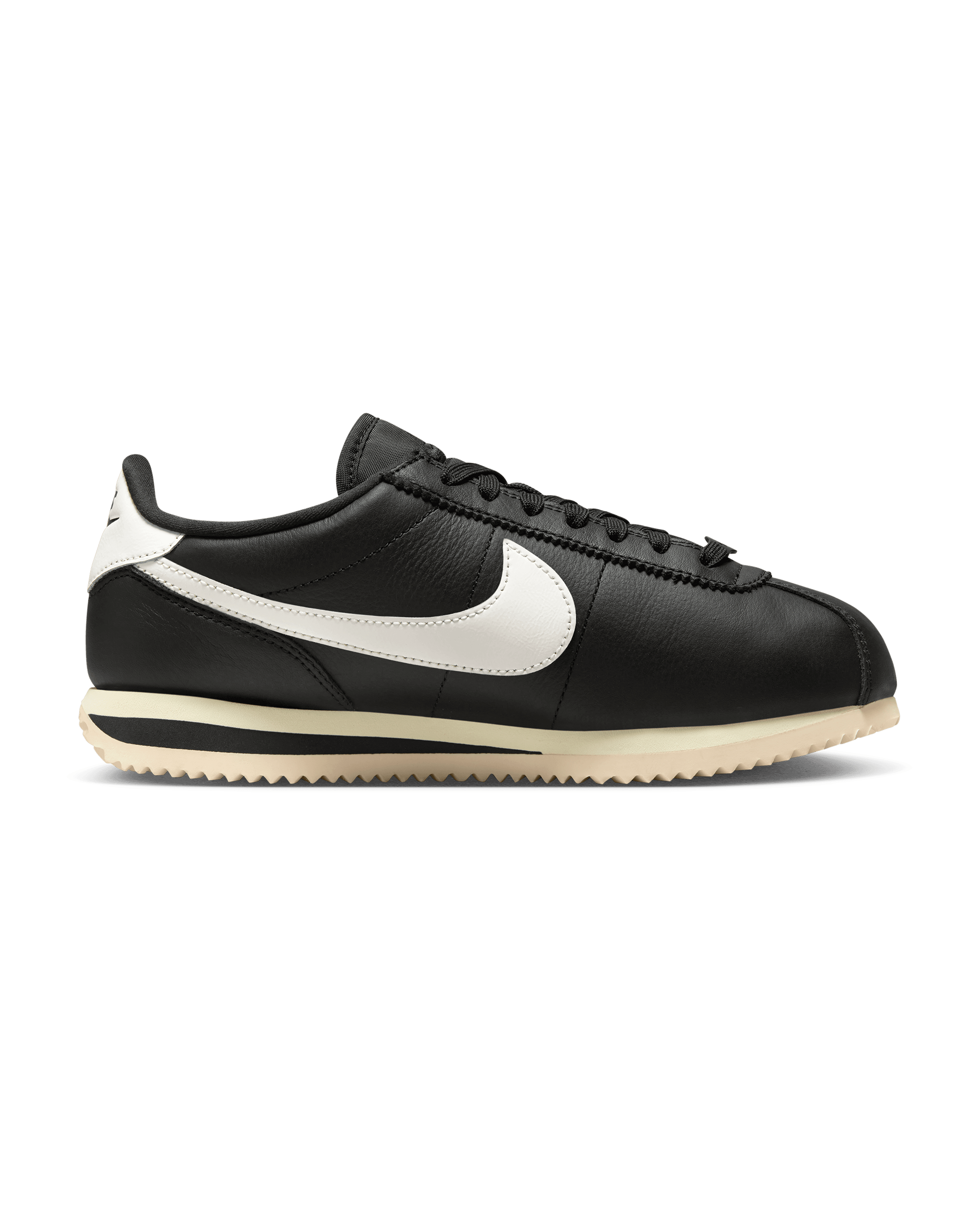 Womens Cortez 23 Premium - Black / Sail / Alabaster