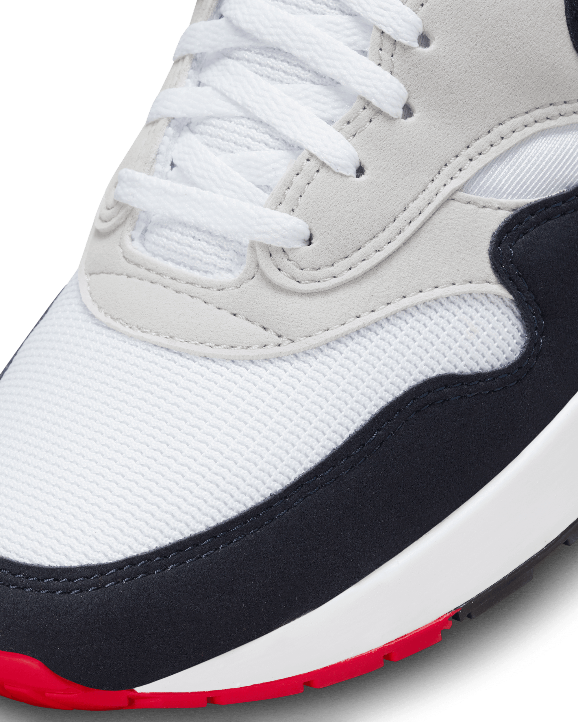 Air Max 1 '86 "Dark Obsidian" - White / Obsidian / Light Grey