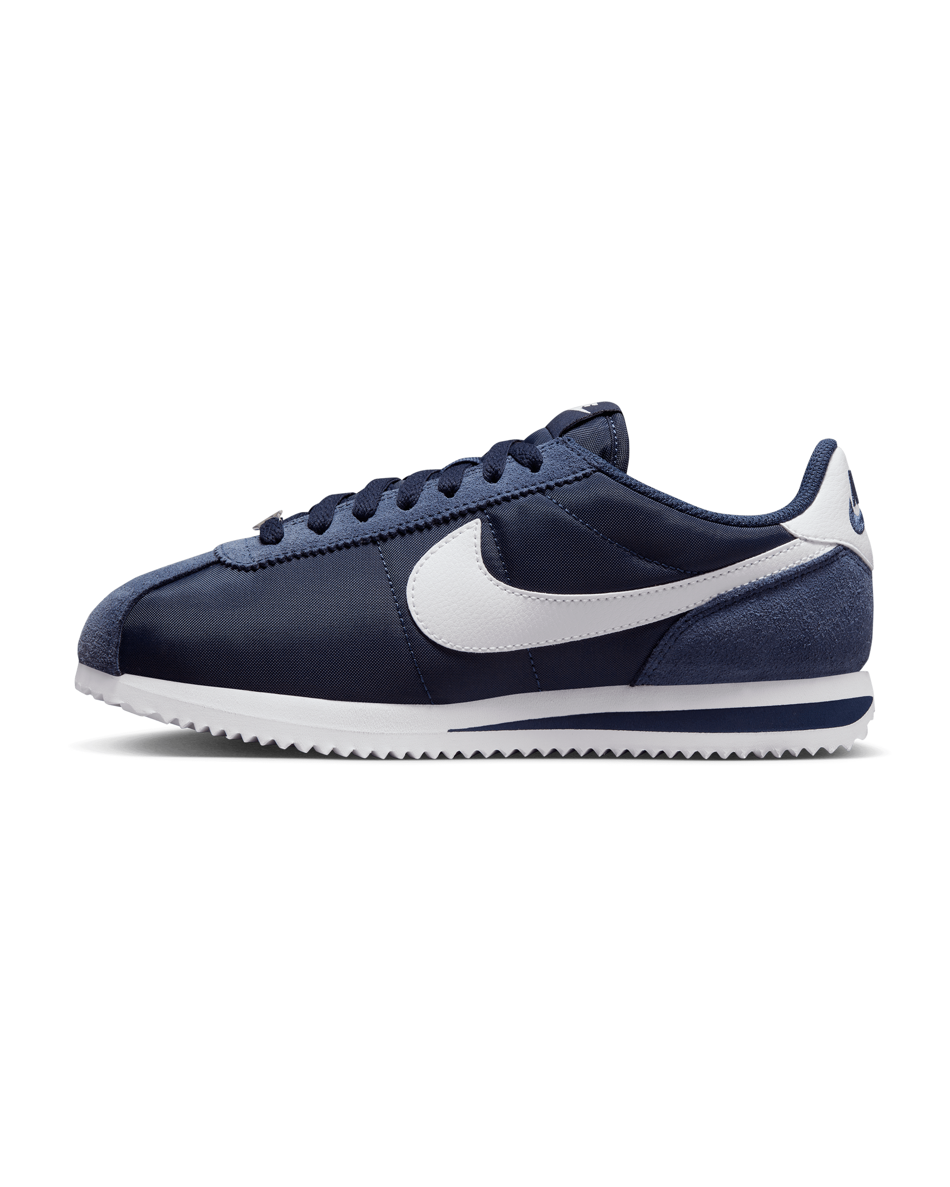 Womens Nike Cortez Midnight Navy White HIGHS AND LOWS