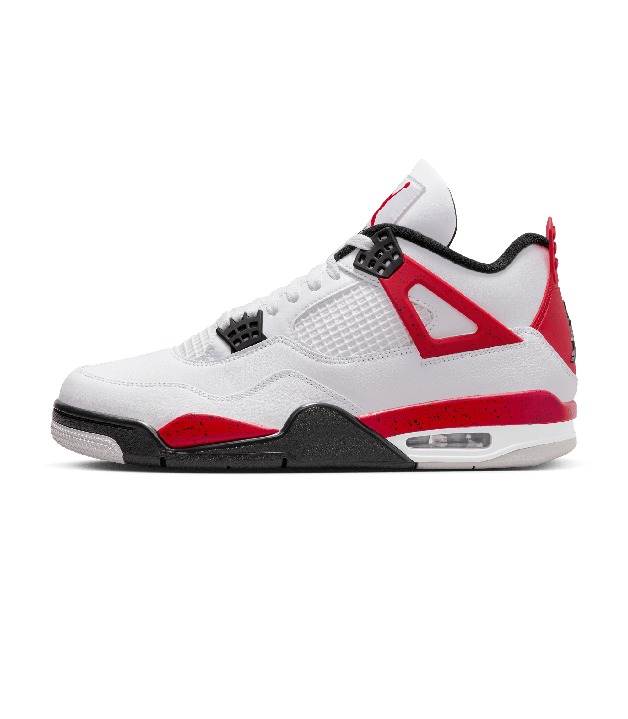 Air Jordan 4 Retro "Red Cement" - White / Fire Red / Black