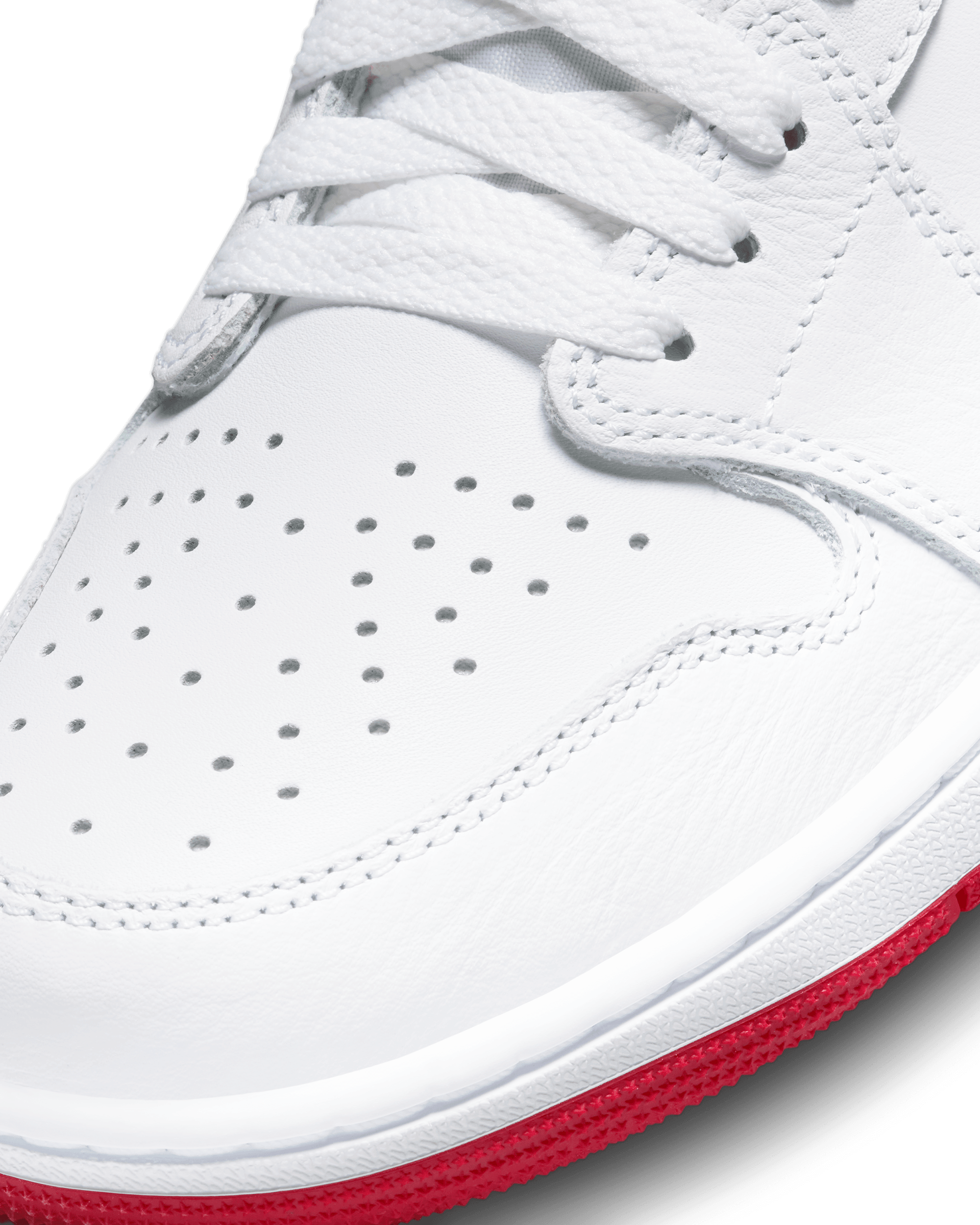 Air Jordan 1 Low OG - White / University Red