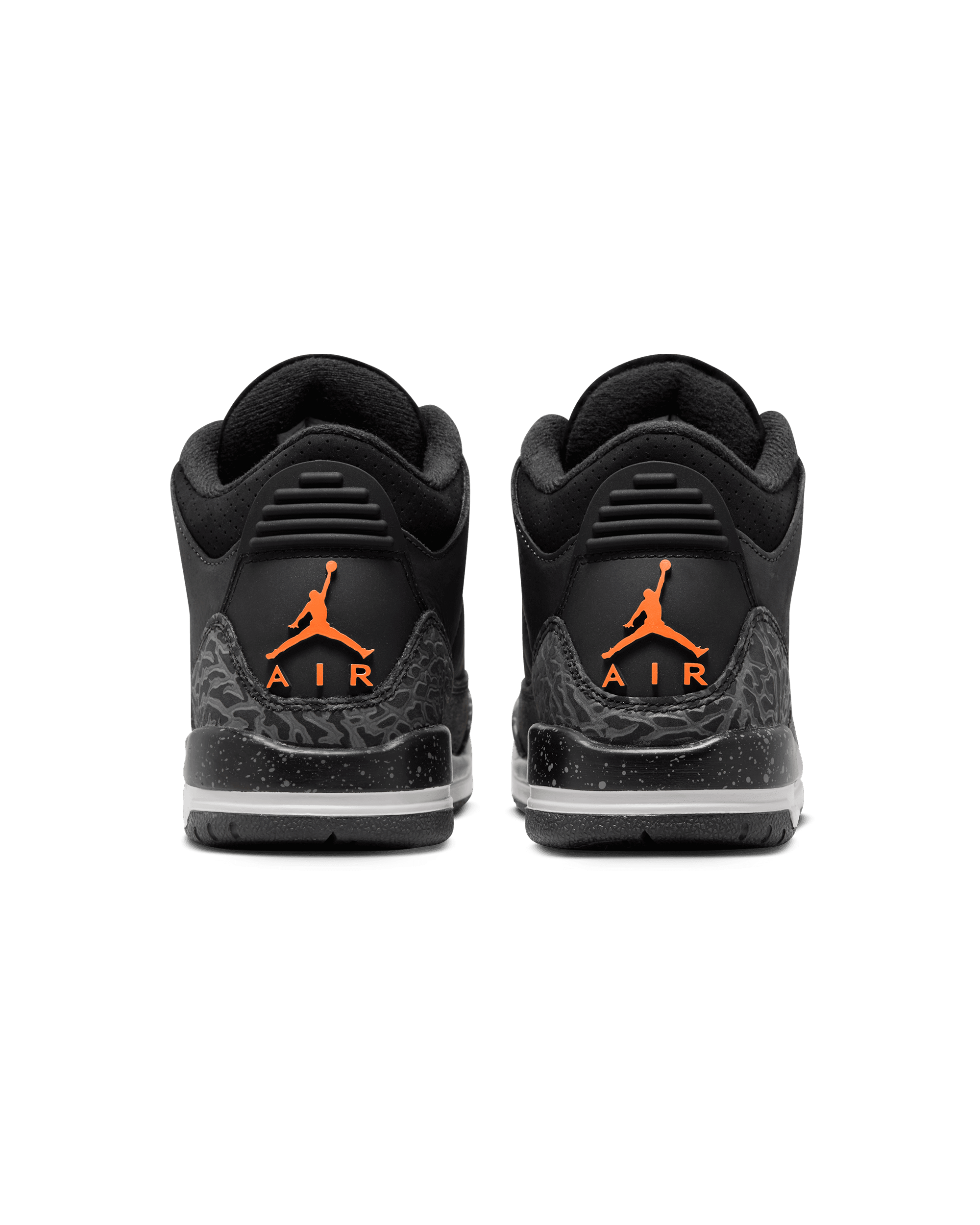 Air Jordan 3 Retro (Gs) - Night Stadium / Total Orange-Black