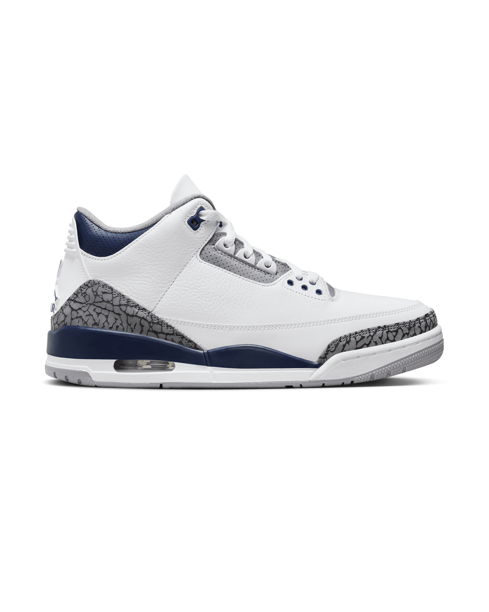 Air Jordan 3 Retro - White / Midnight Navy / Cement