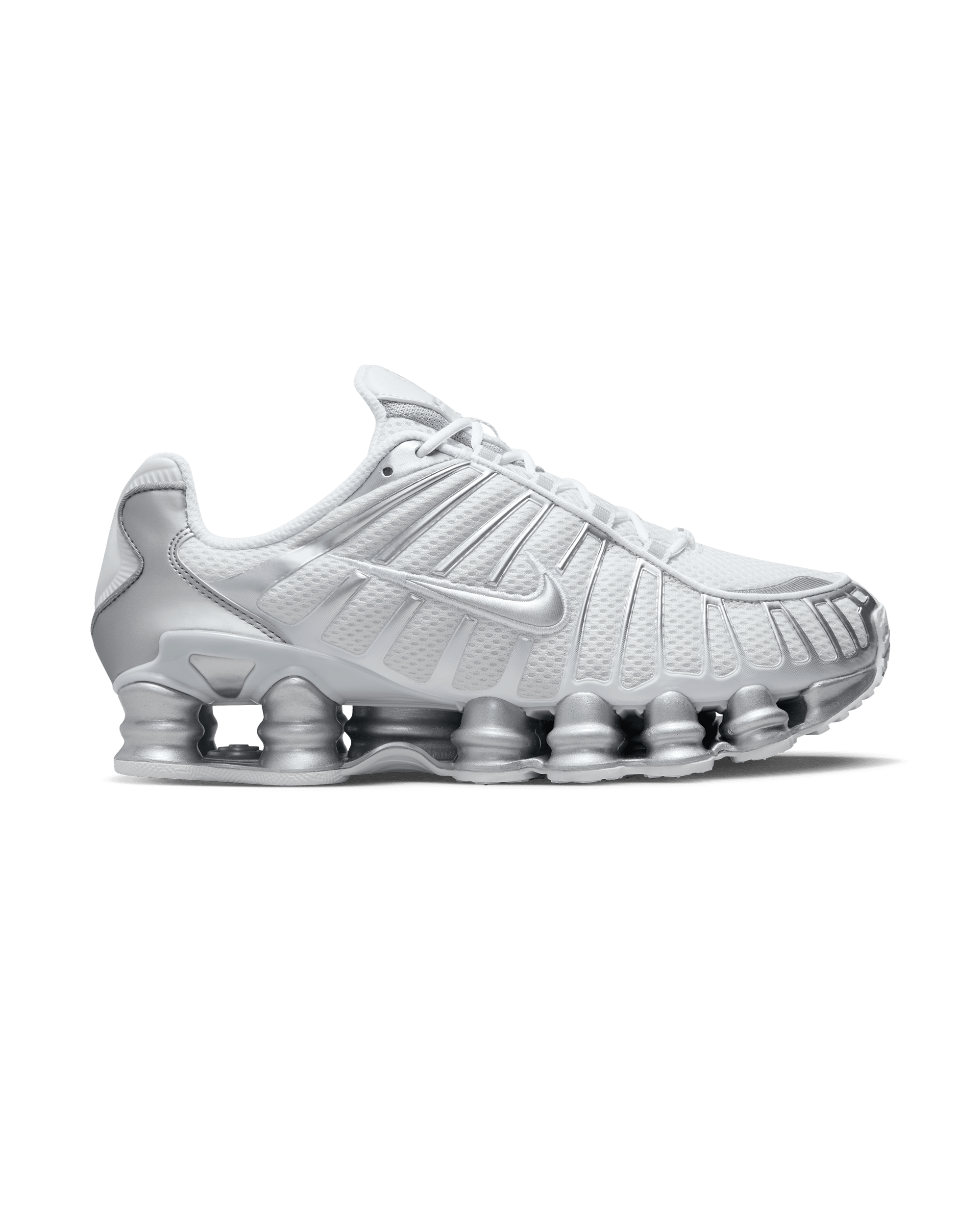 Womens Shox TL - Platinum Tint / Metallic Silver-White