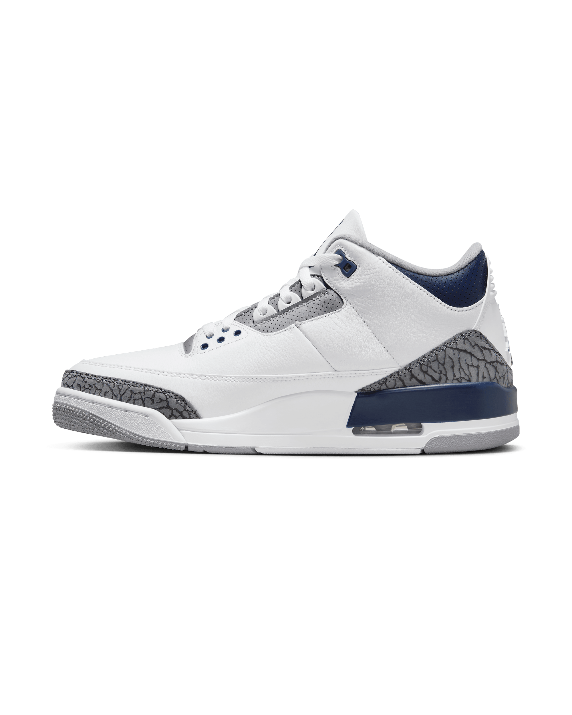 Air Jordan 3 Retro - White / Midnight Navy / Cement