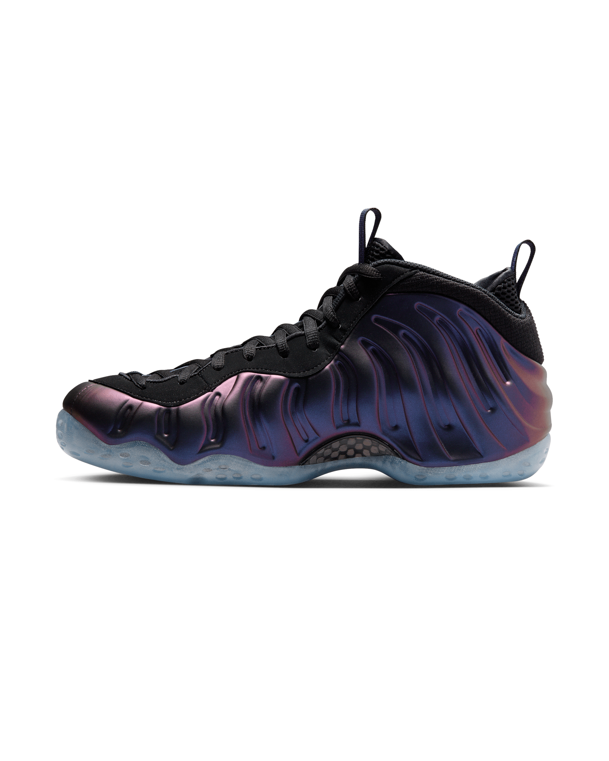 Air Foamposite One - Black / Varsity Purple-Black