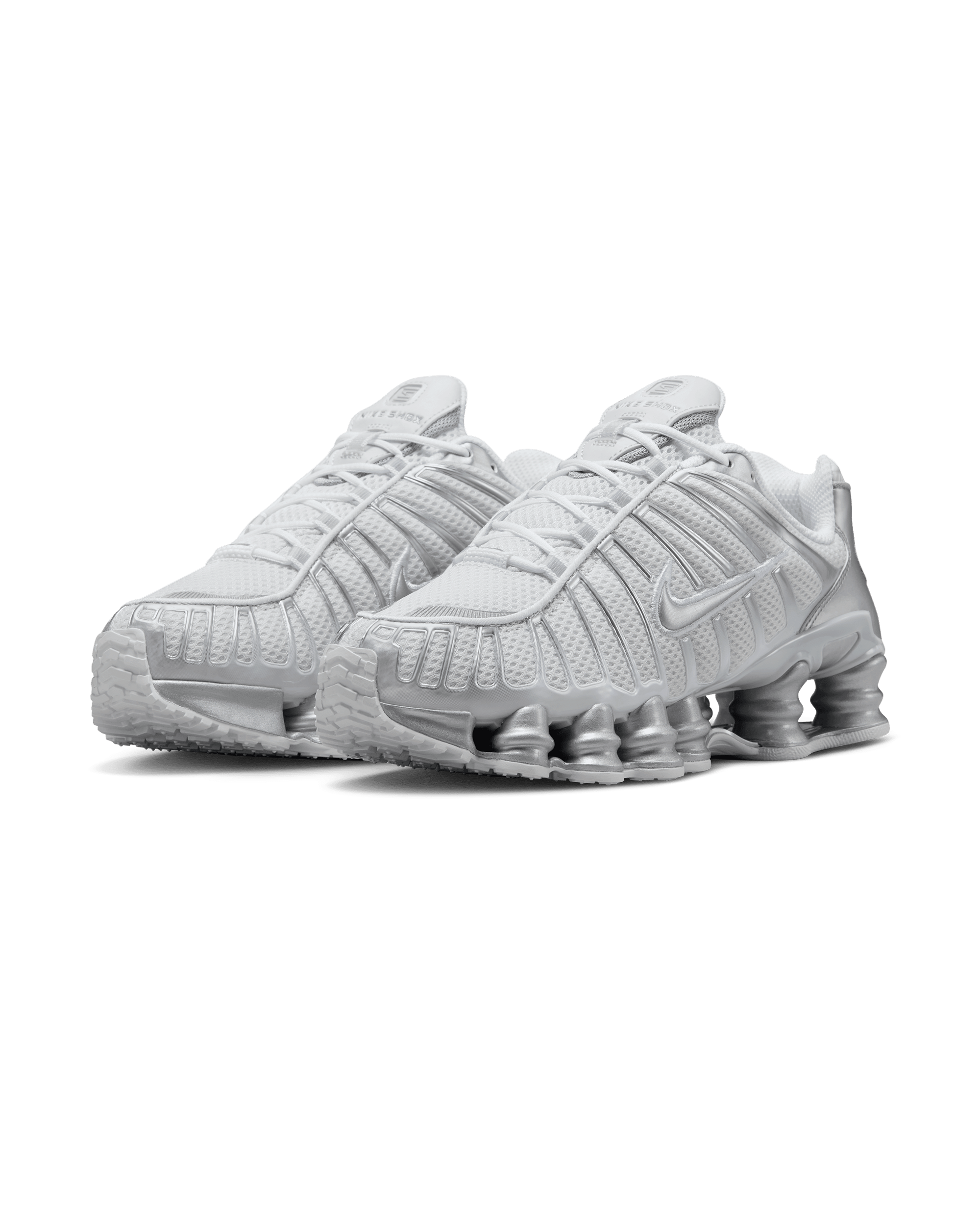 Womens Shox TL - Platinum Tint / Metallic Silver-White