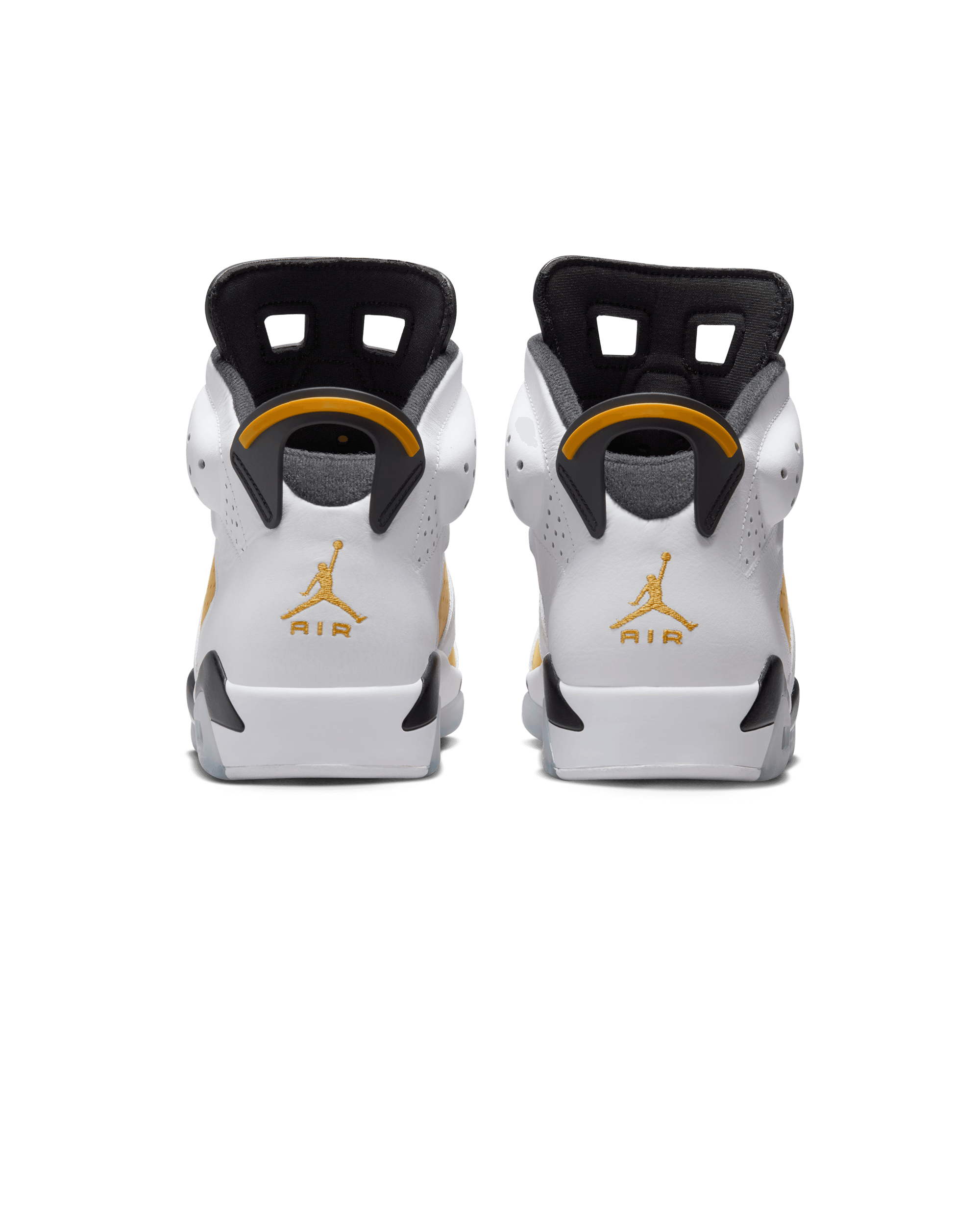Air Jordan 6 Retro - White / Yellow Ochre-Black