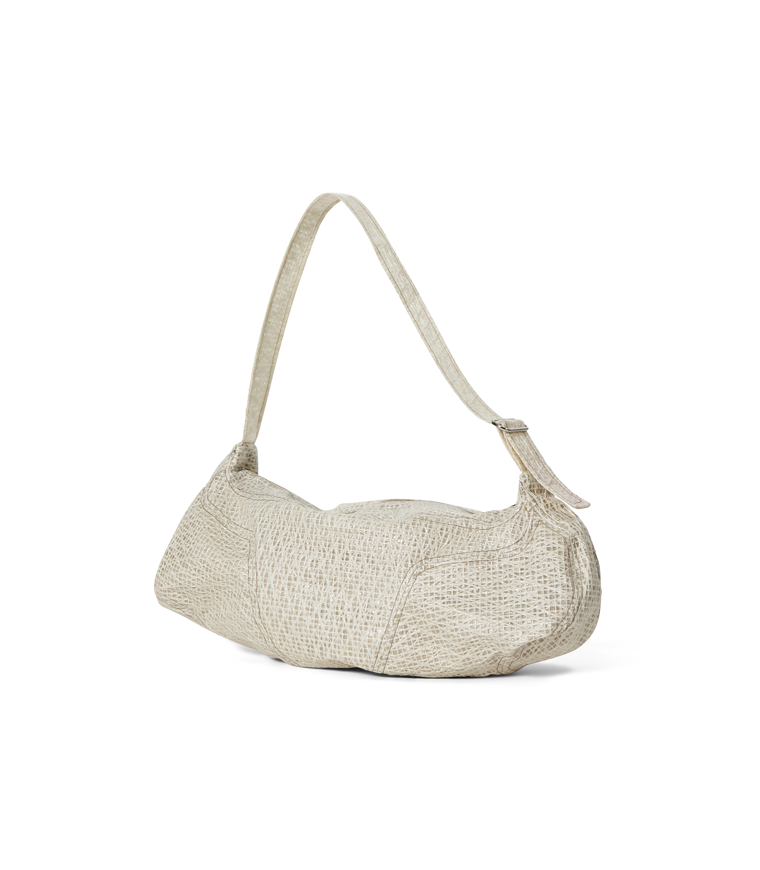 Kabria Hassim Messenger Bag - White