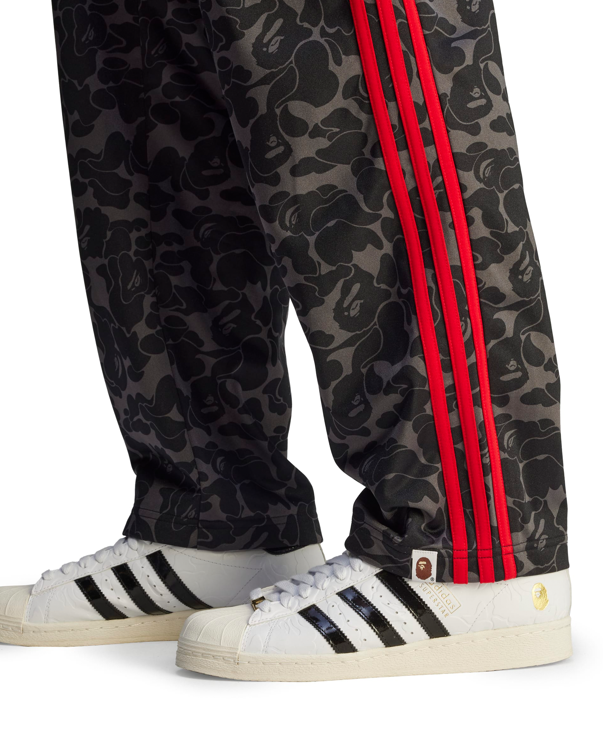 BAPE Football Trackpants - Black