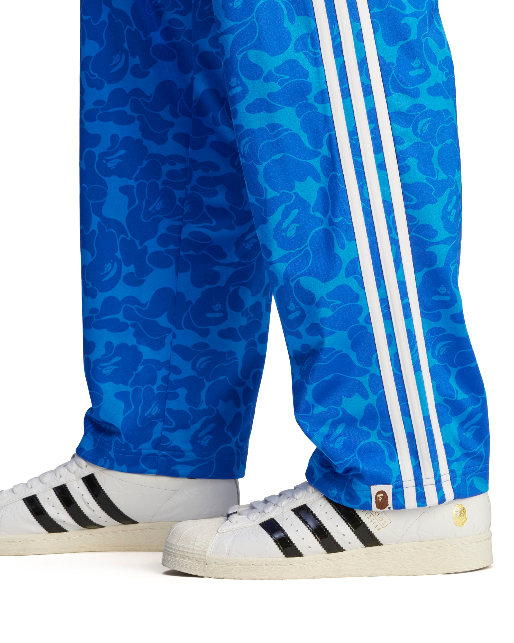 BAPE Football Trackpants - Blue