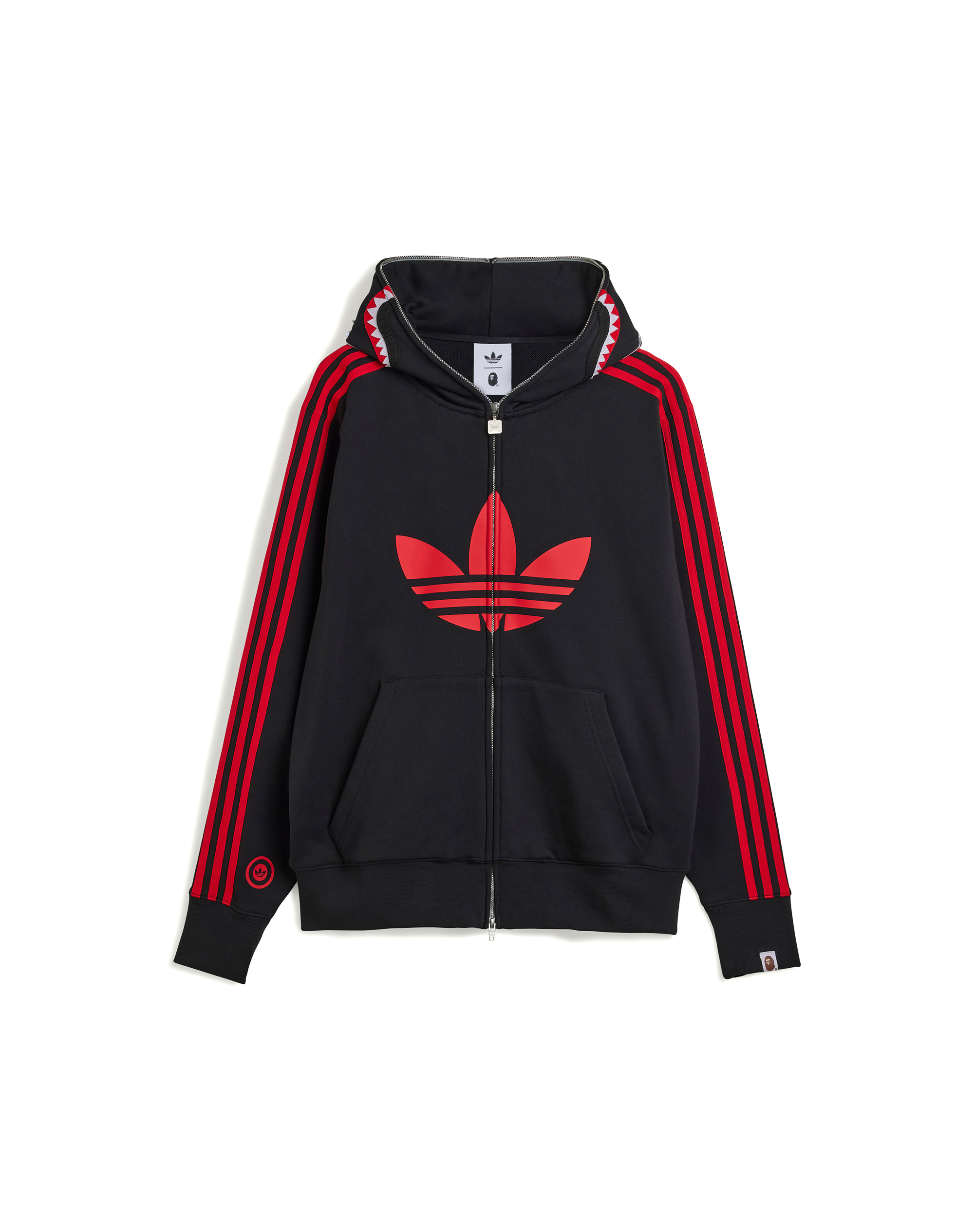 BAPE Shark Full Zip Hoodie - Black