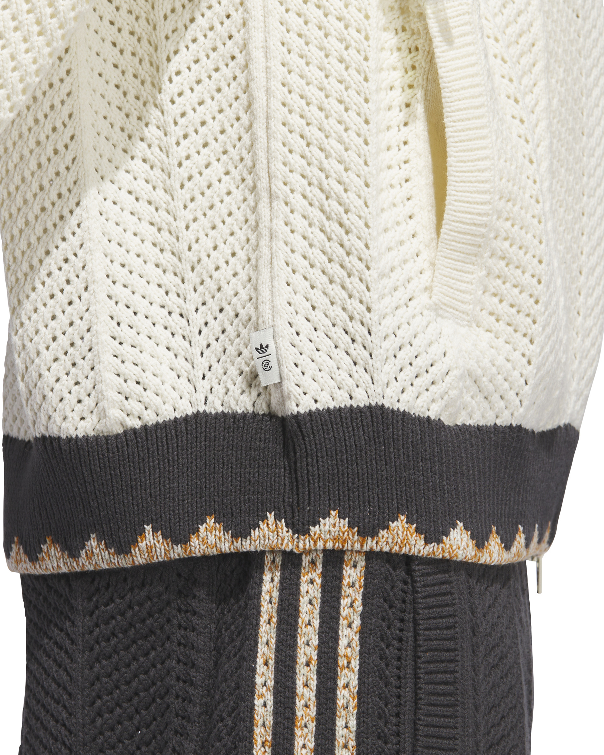 CLOT Knit SST Jacket - Cream