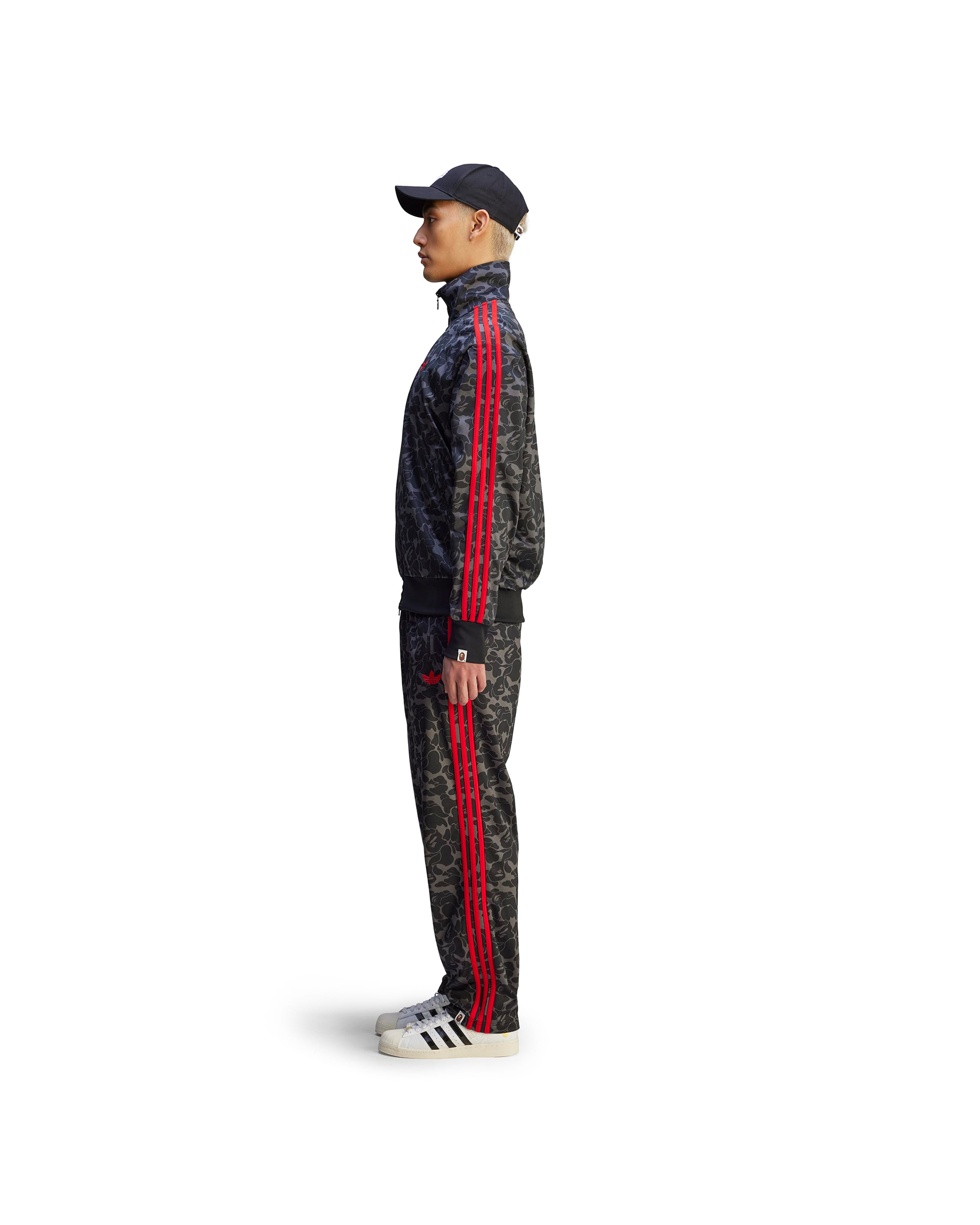 BAPE Football Trackpants - Black