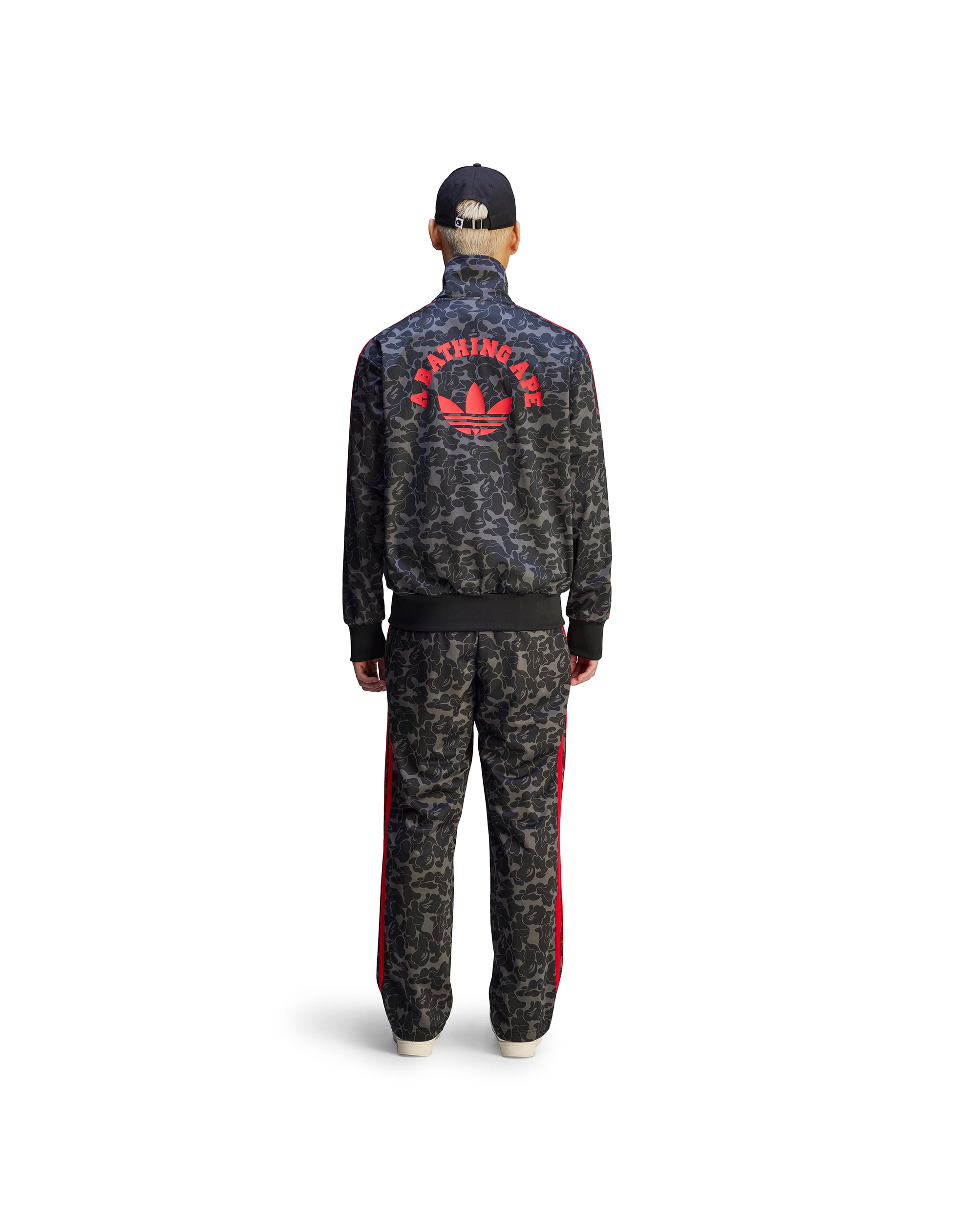 BAPE Football Trackpants - Black
