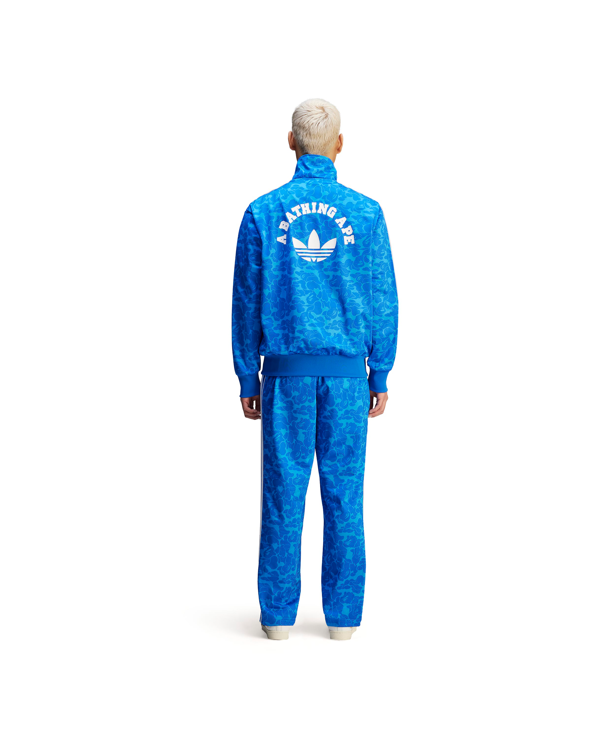 BAPE Football Trackpants - Blue