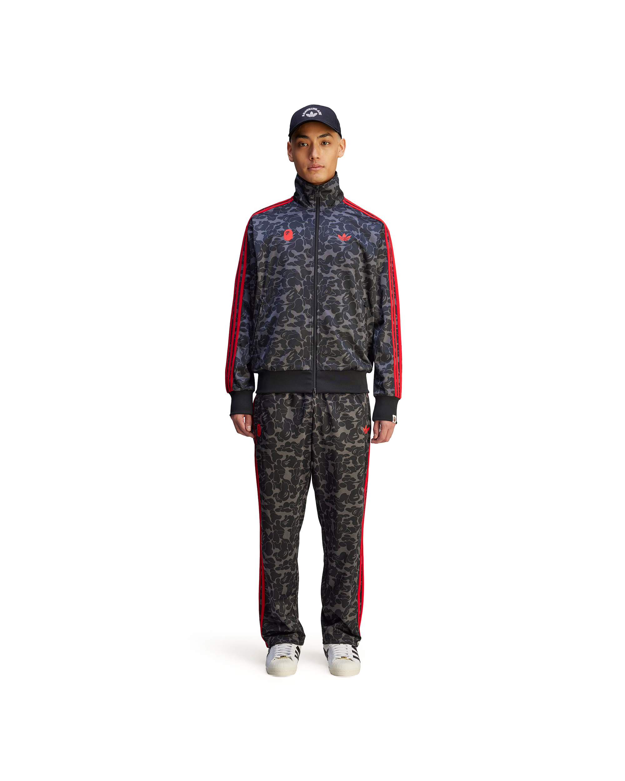 BAPE Football Trackpants - Black