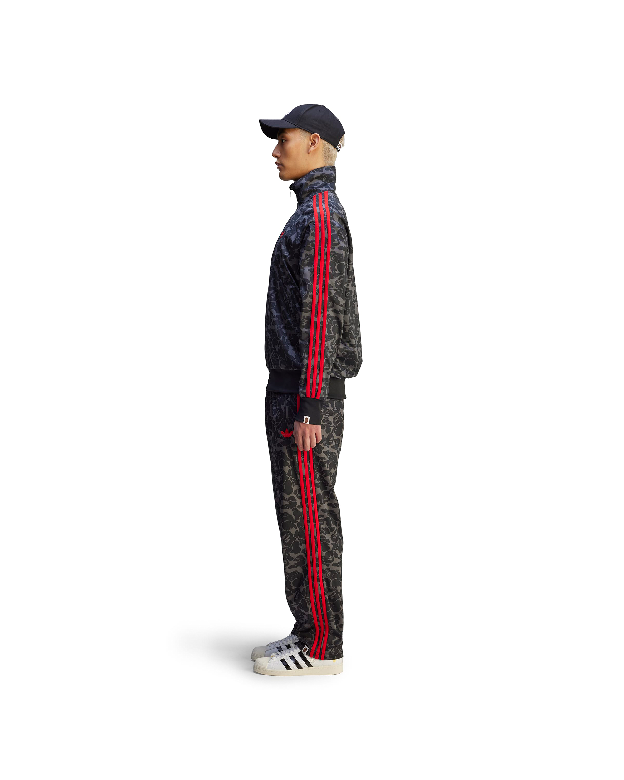 BAPE Football Tracktop - Black