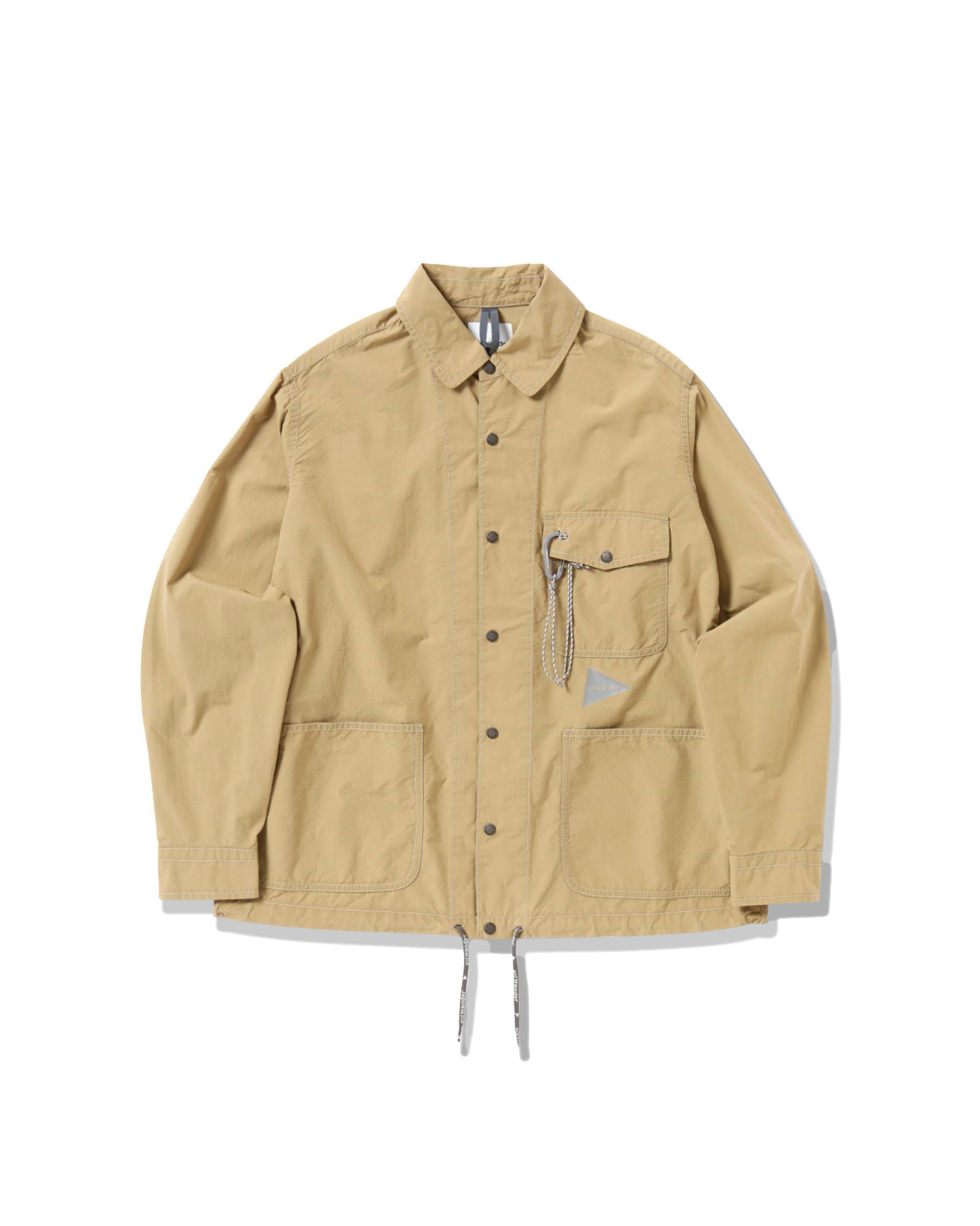 CORDURA Cotton Rip Shirt Jacket - Beige – HIGHS AND LOWS