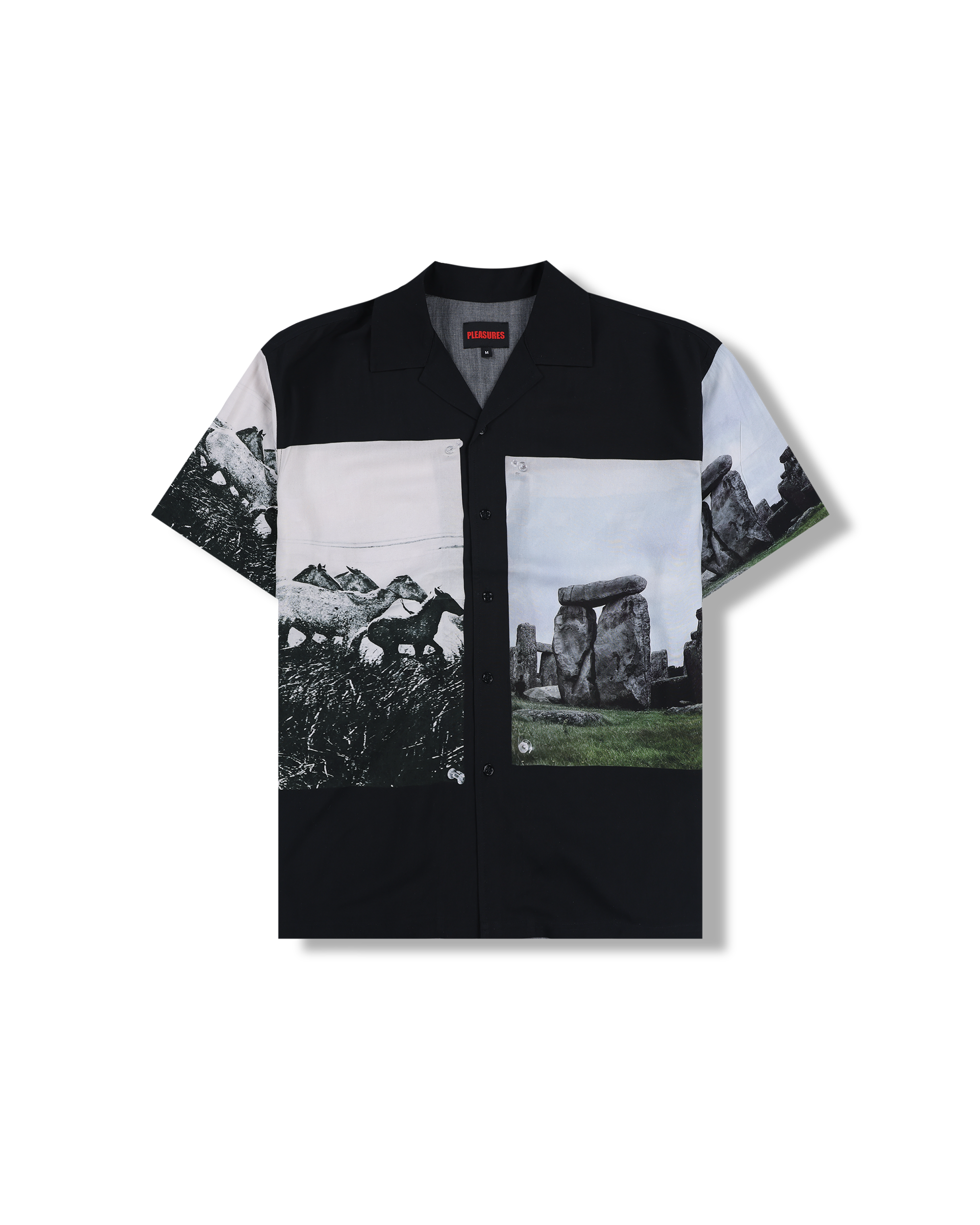 Stone Horse Button Down - Black