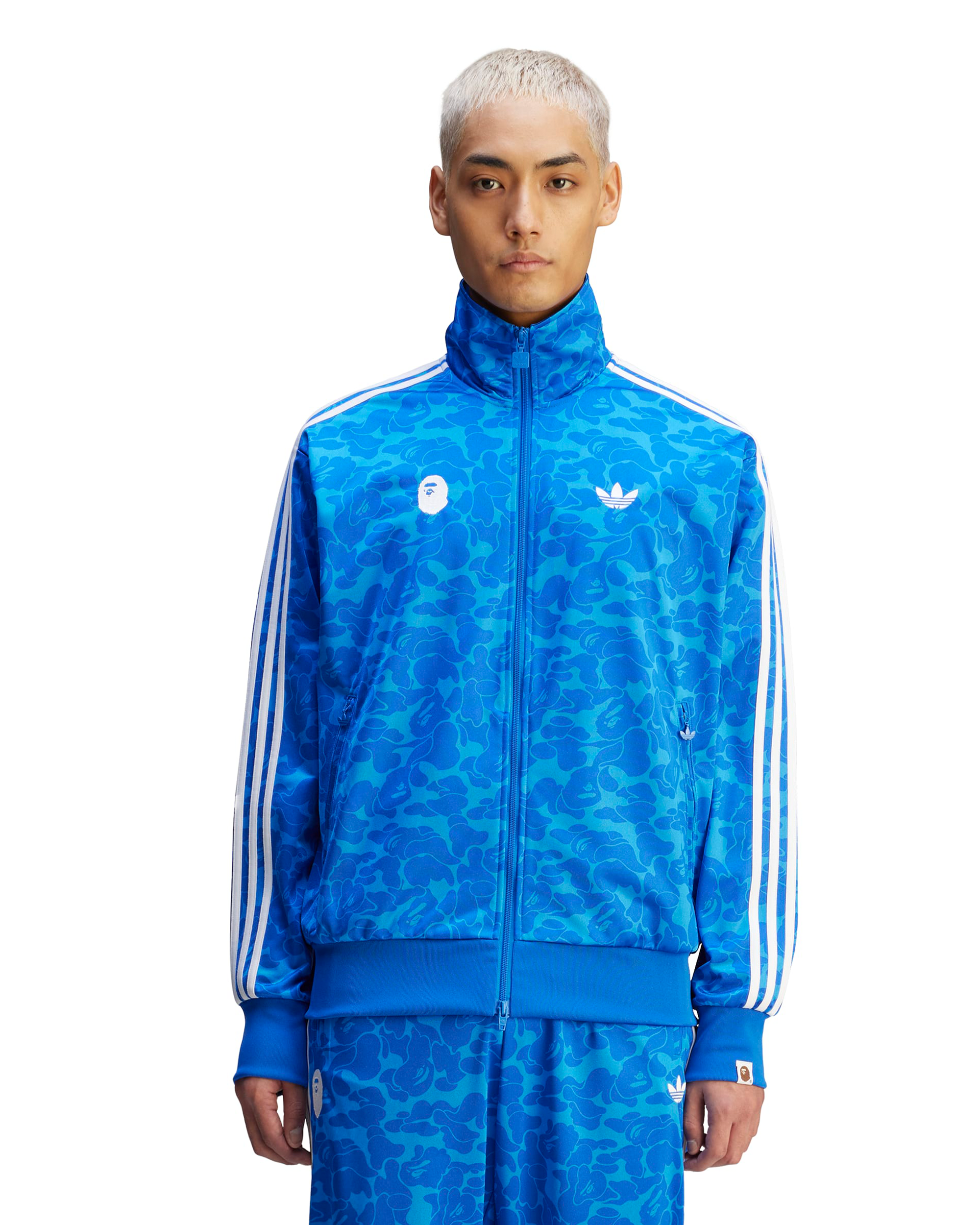 BAPE Football Tracktop - Blue