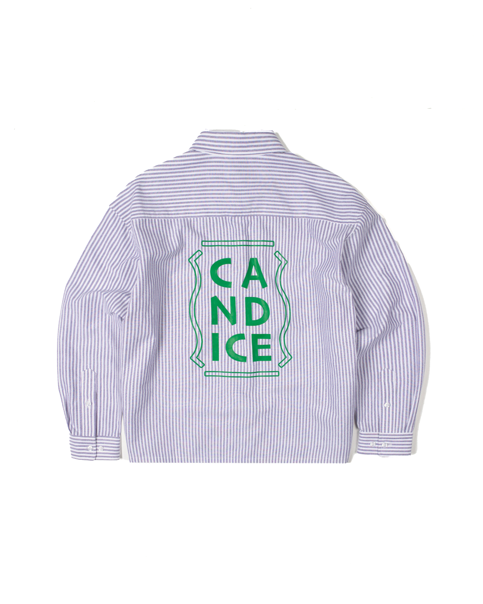 Hidden L/S Oxford Shirt - Blue