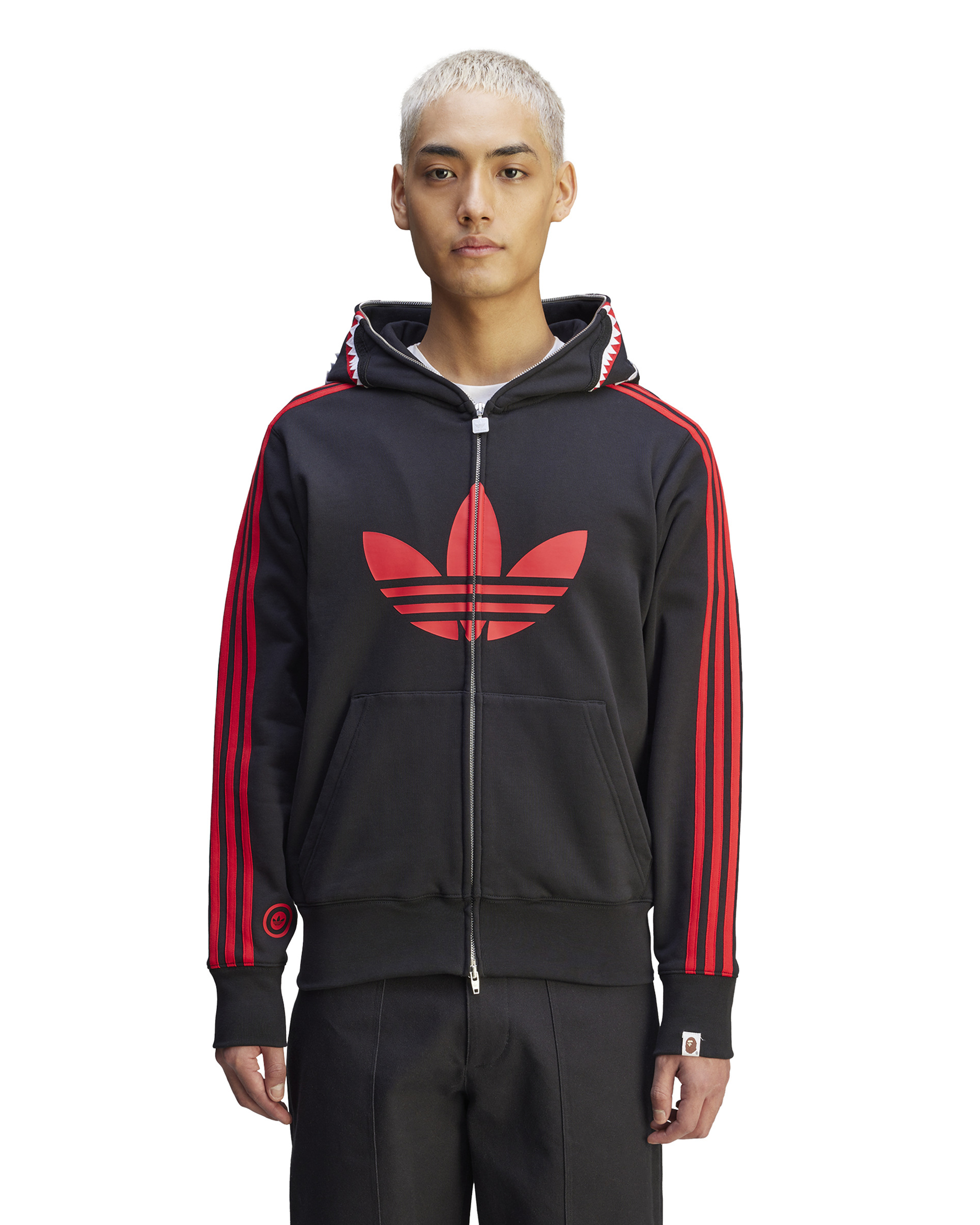 BAPE Shark Full Zip Hoodie - Black