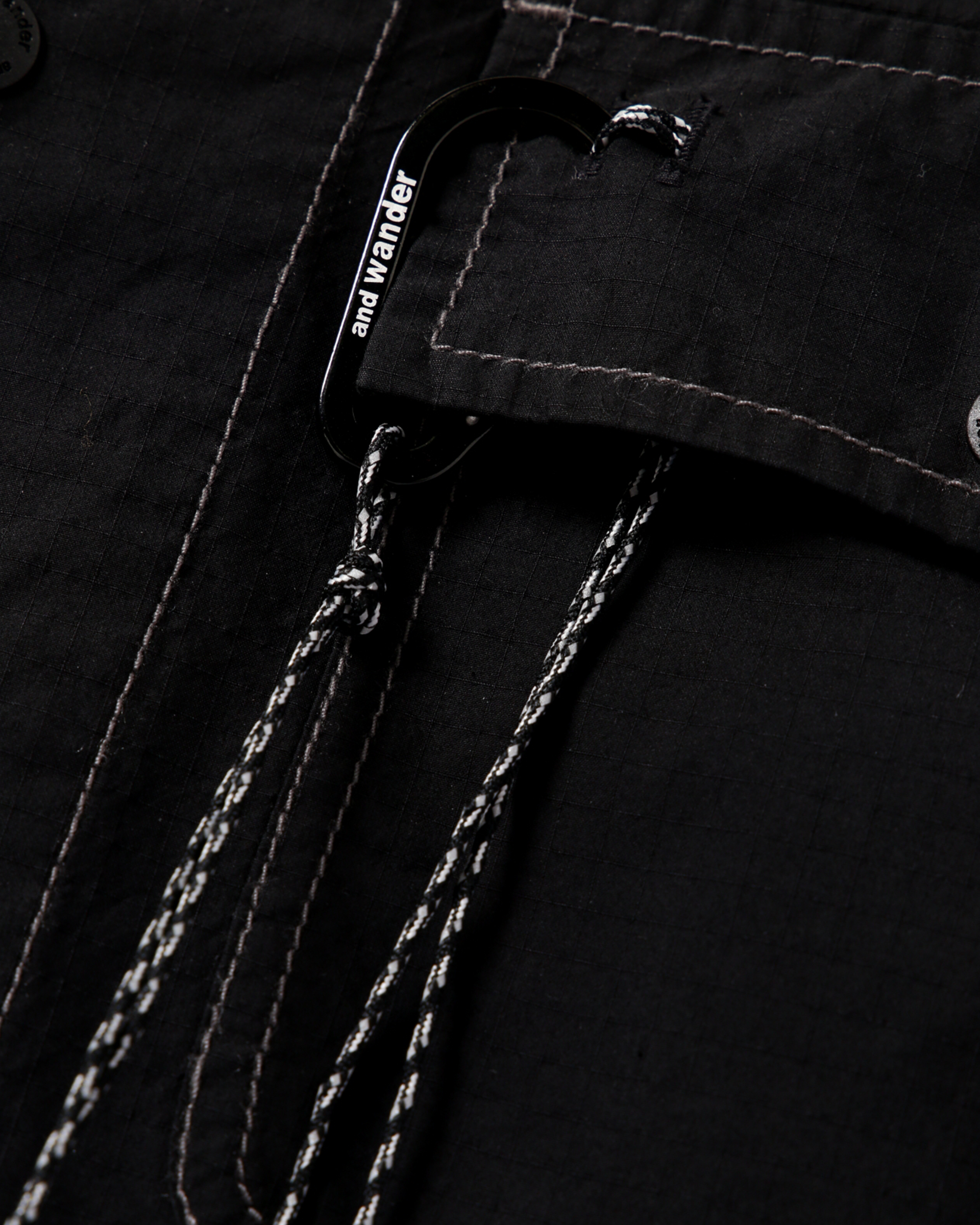 CORDURA Cotton Rip Shirt Jacket - Black