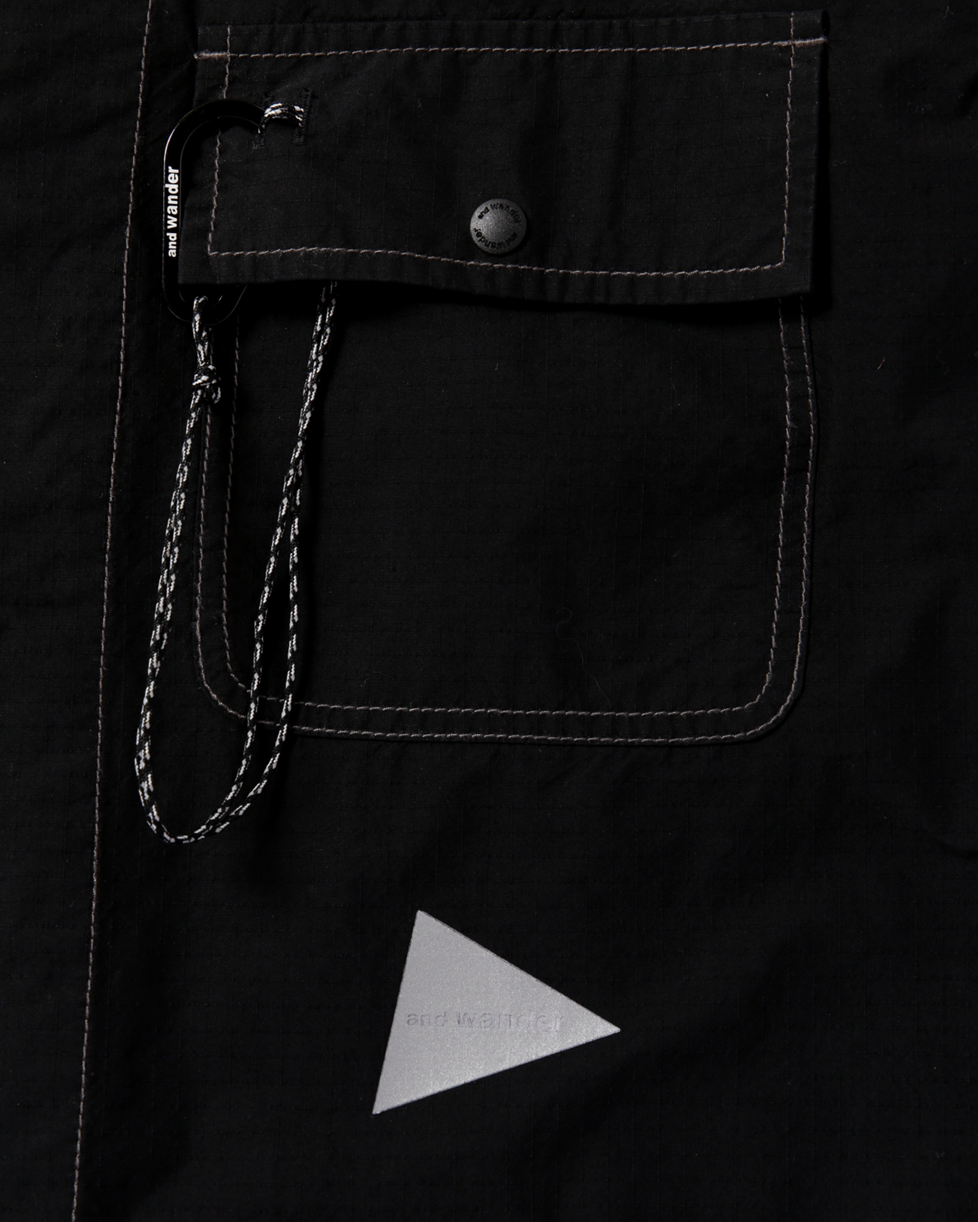 CORDURA Cotton Rip Shirt Jacket - Black
