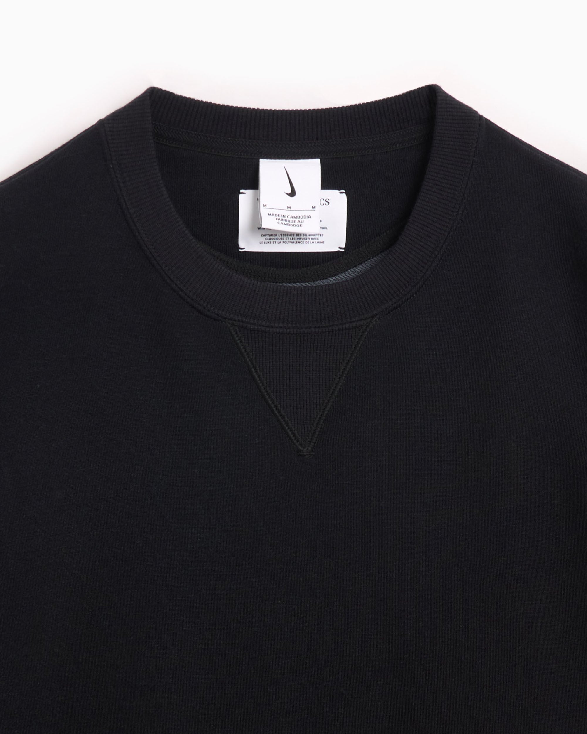 Wool Classics Crewneck - Black