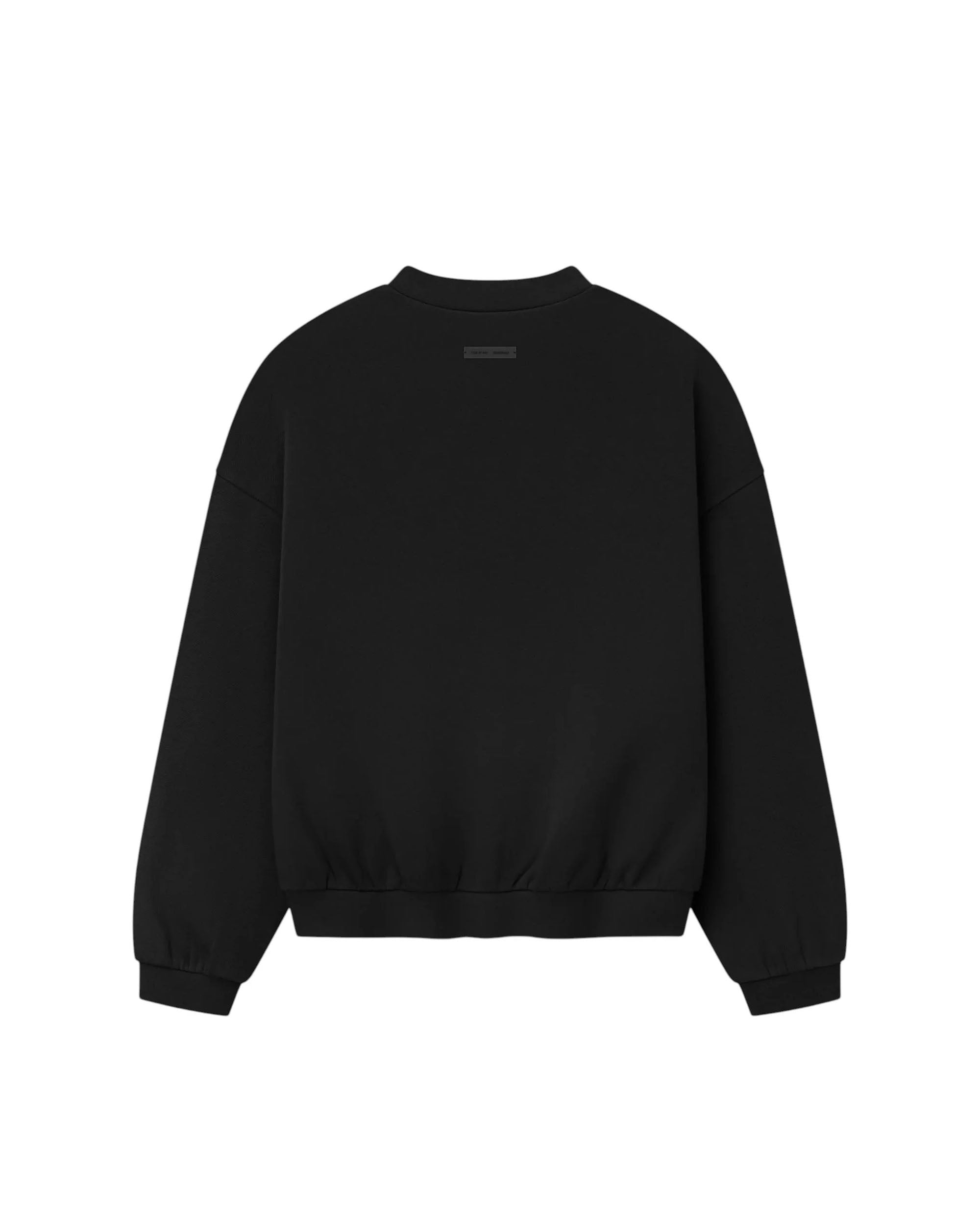 90's Fit Crewneck - Jet Black