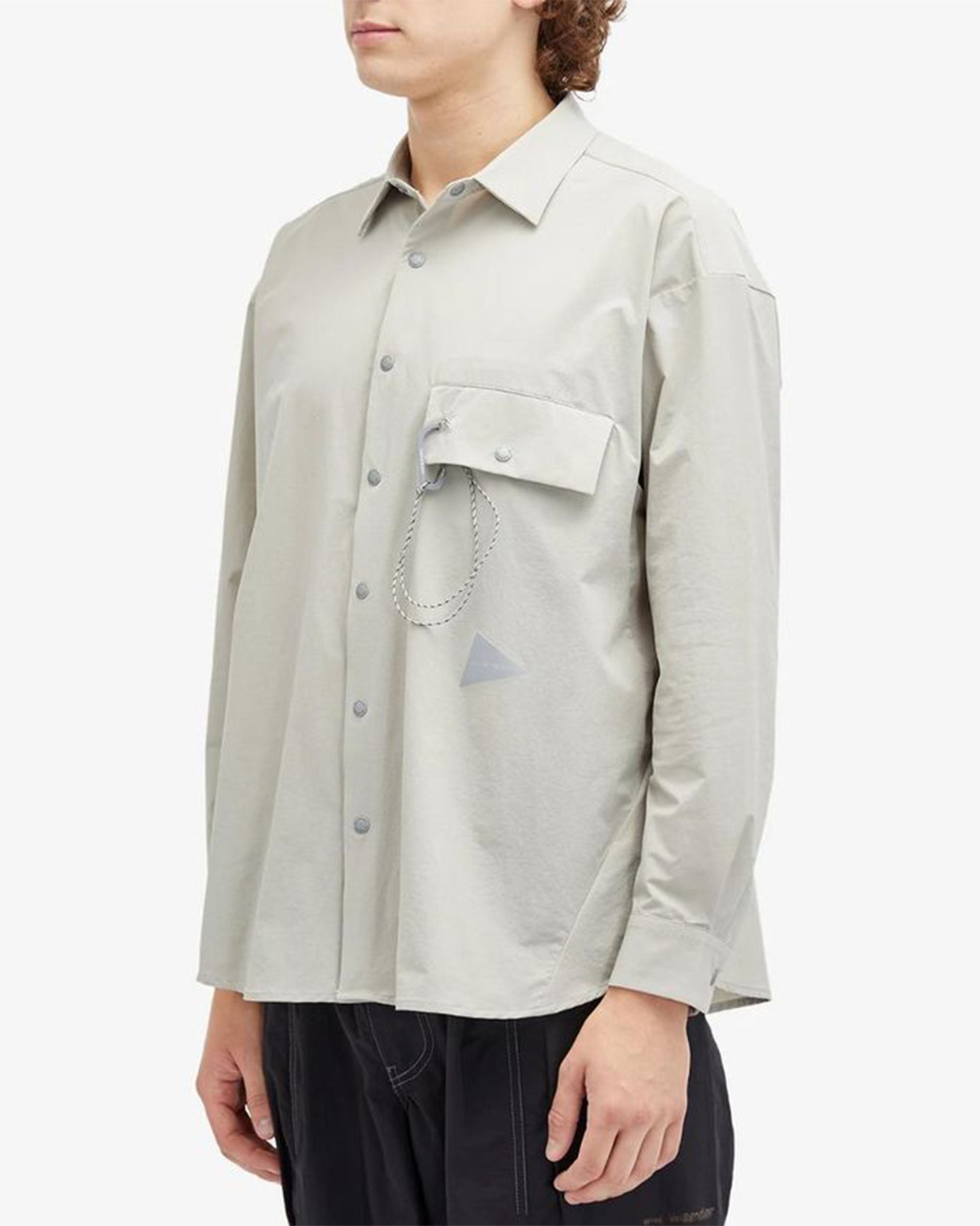Light Weight Cloth Shirt - Light Grey