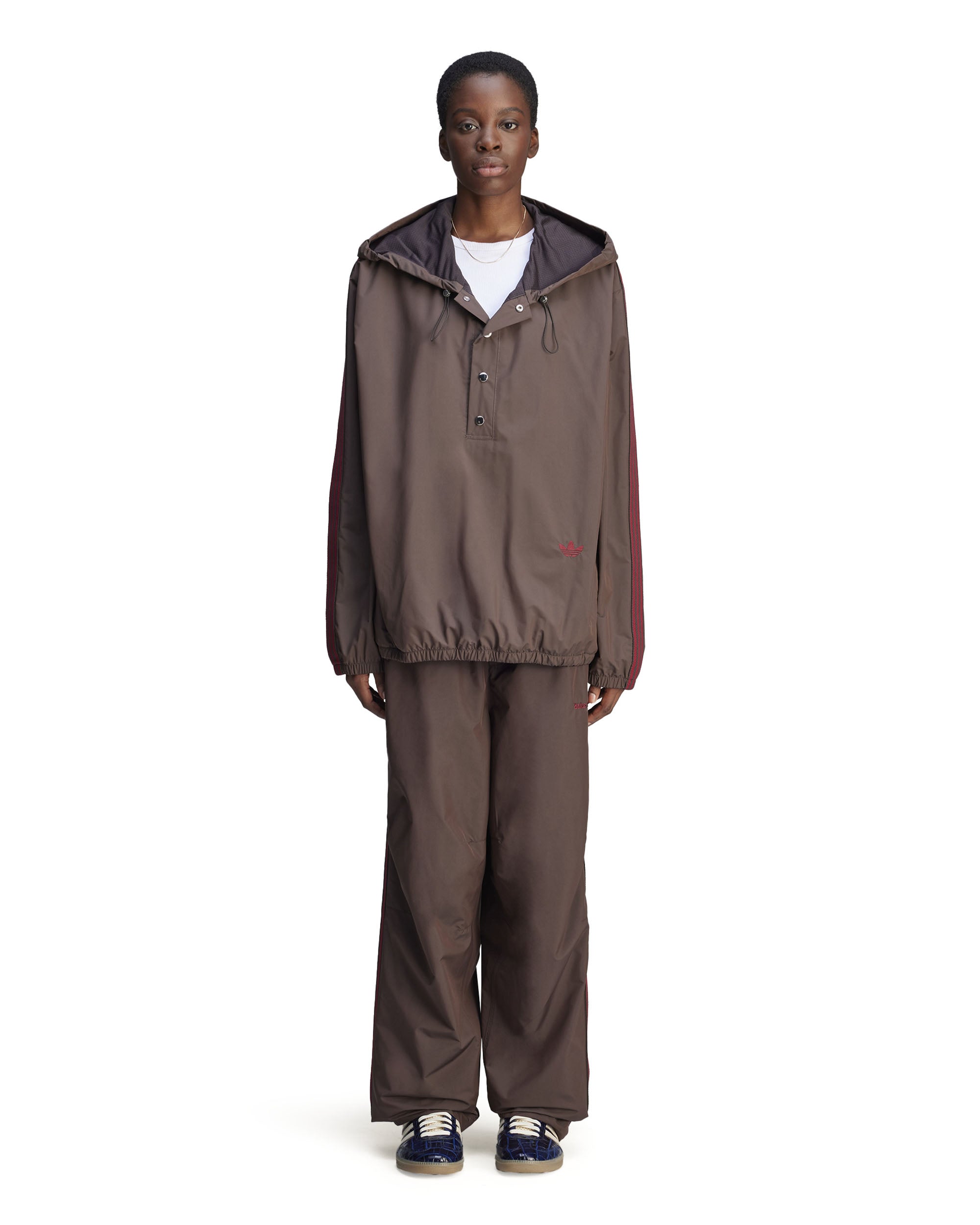 Wales Bonner Nylon Anorak - Brown