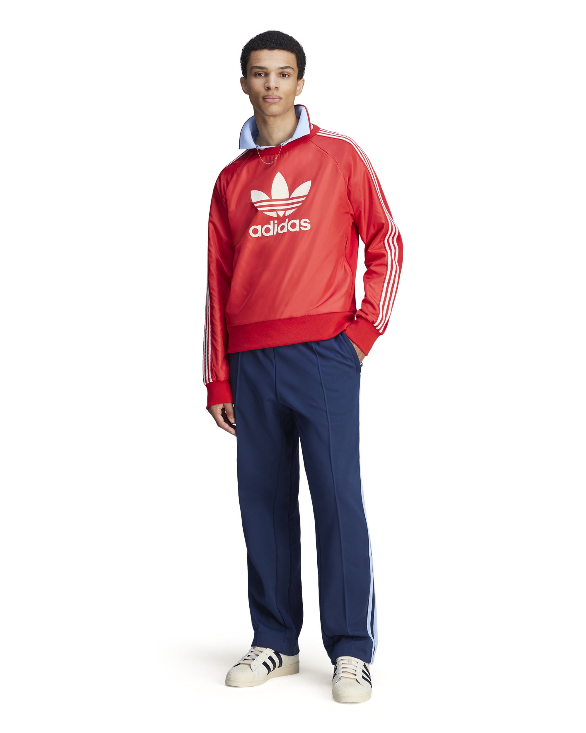 Wales Bonner Nylon Crew Jersey - Better Scarlett